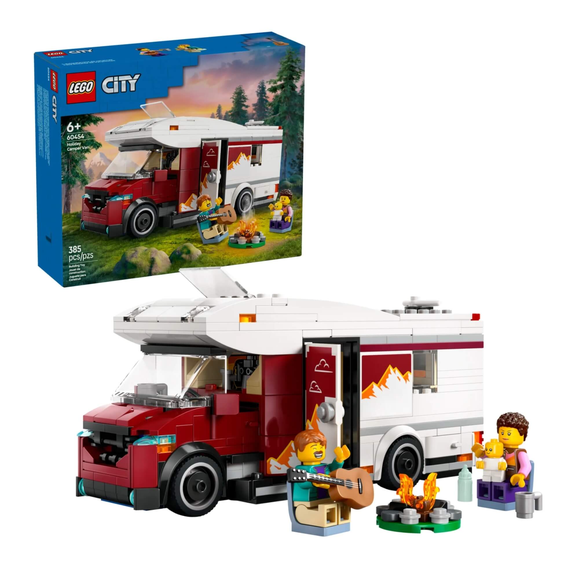 LEGO City - Aventura de Férias com Motorhome 385 Peças - 4111160454