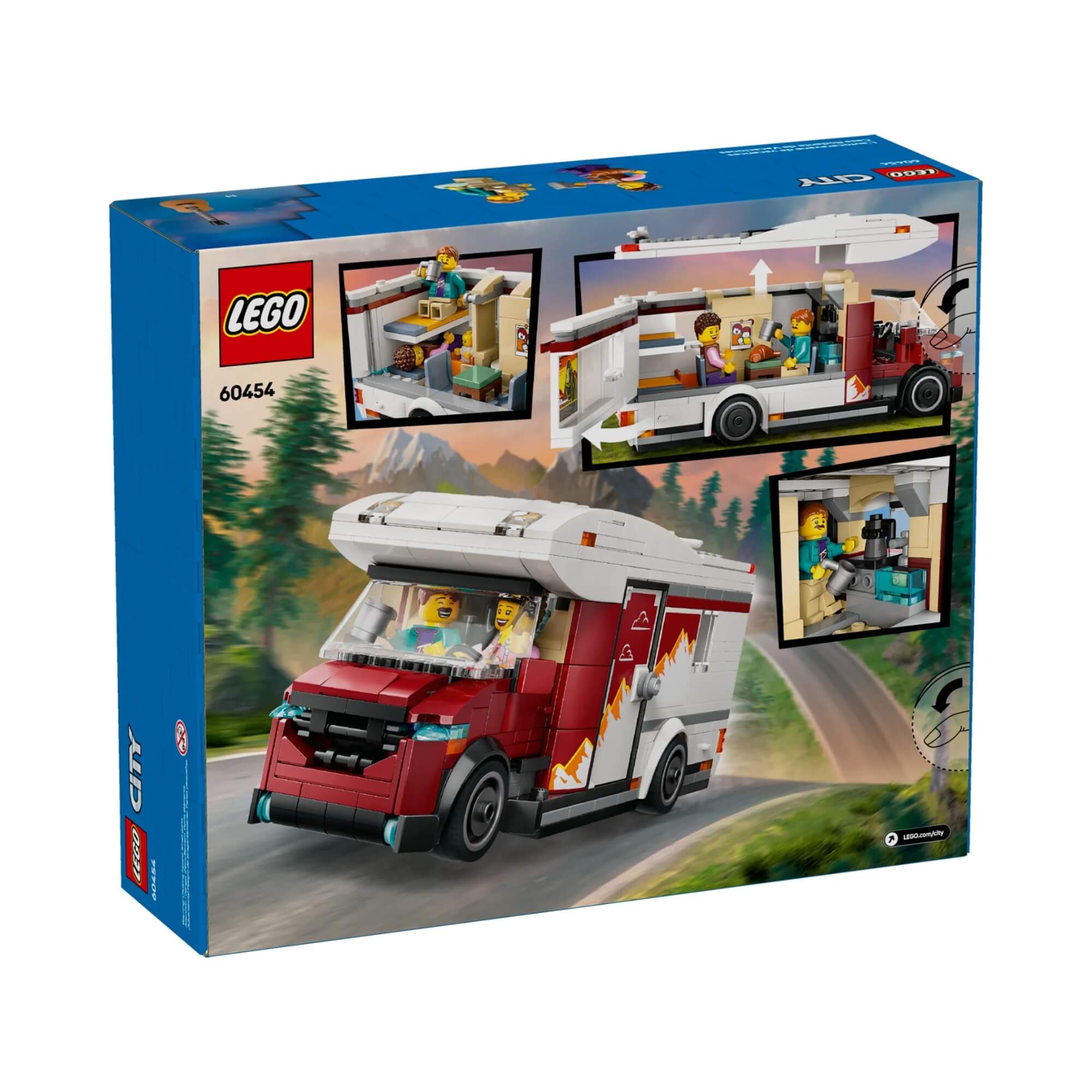 LEGO City - Aventura de Férias com Motorhome 385 Peças - 4111160454