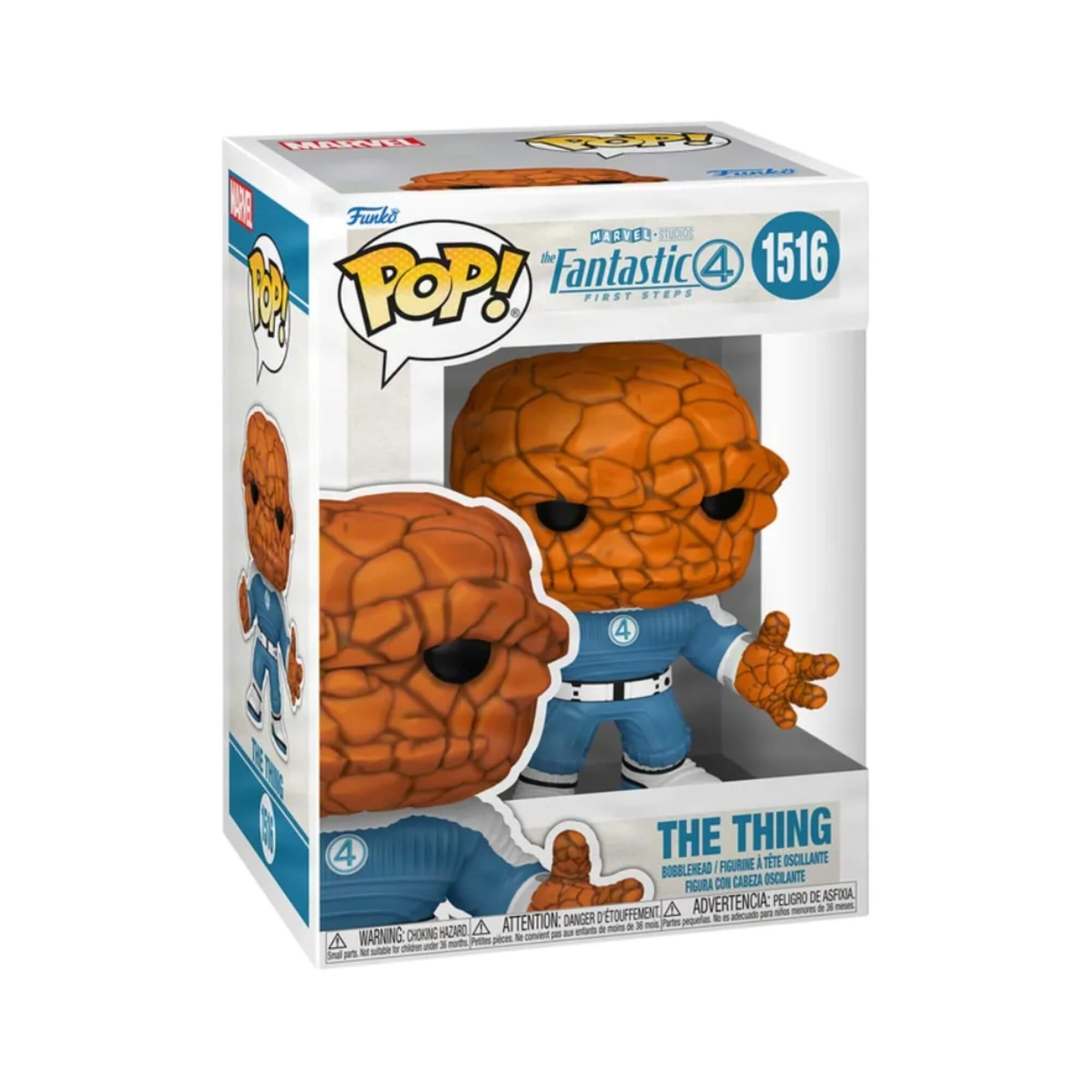 Boneco Funko Pop! Marvel Quarteto Fantástico - O Coisa Candide - 12204