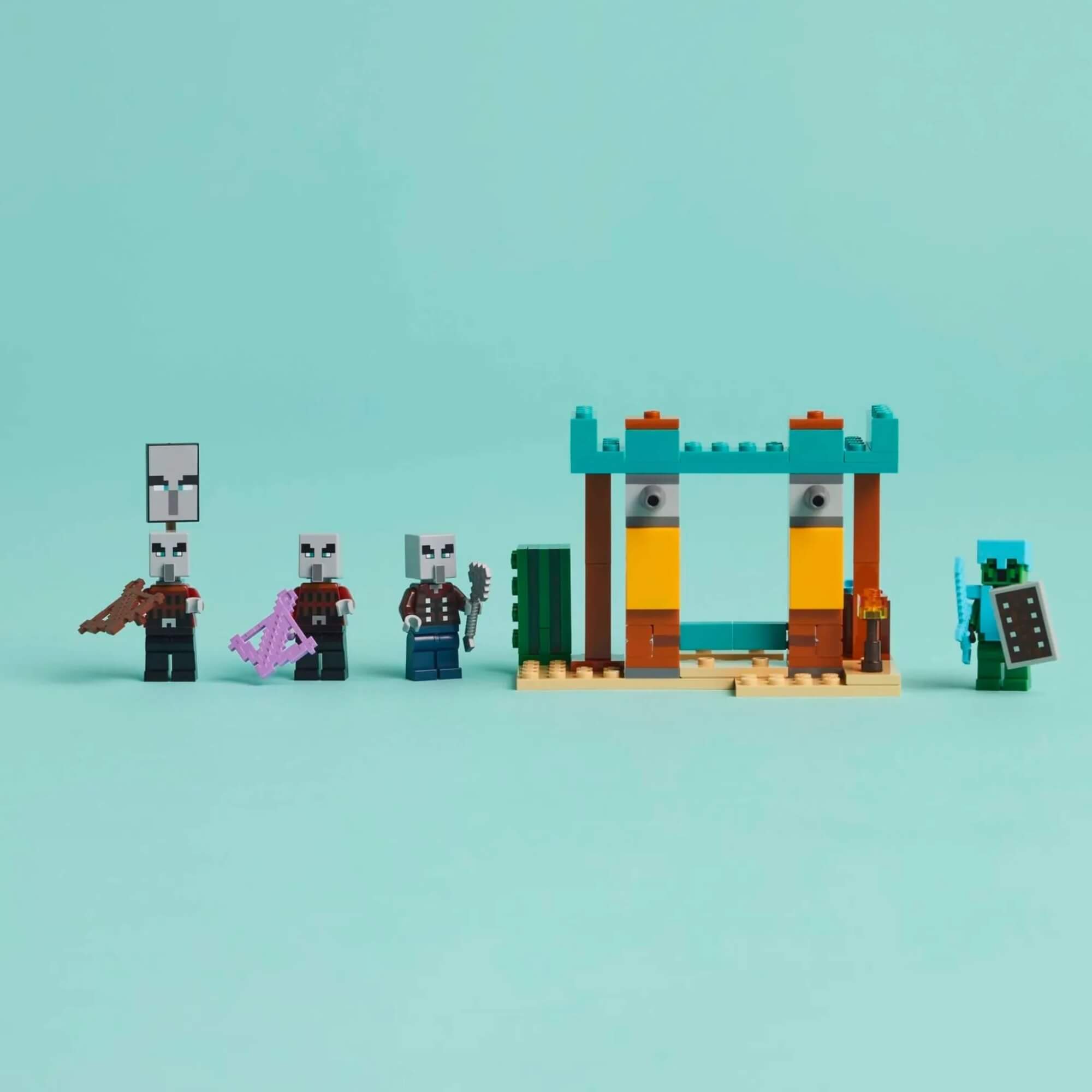 LEGO Minecraft - A Patrulha do Deserto de Illager - 4111121267