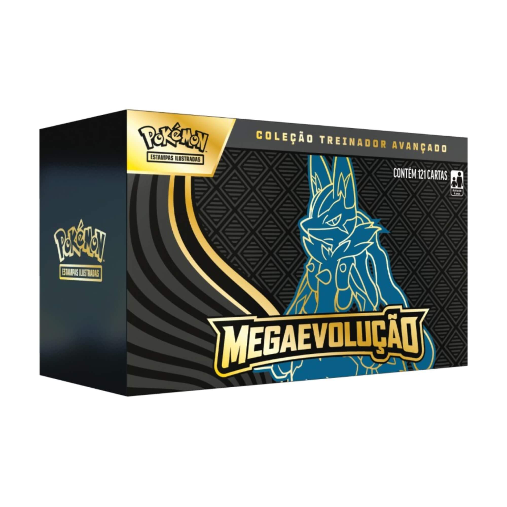 Box Pokemon Treinador Avançado Megaevolução Lucario Copag - 35663