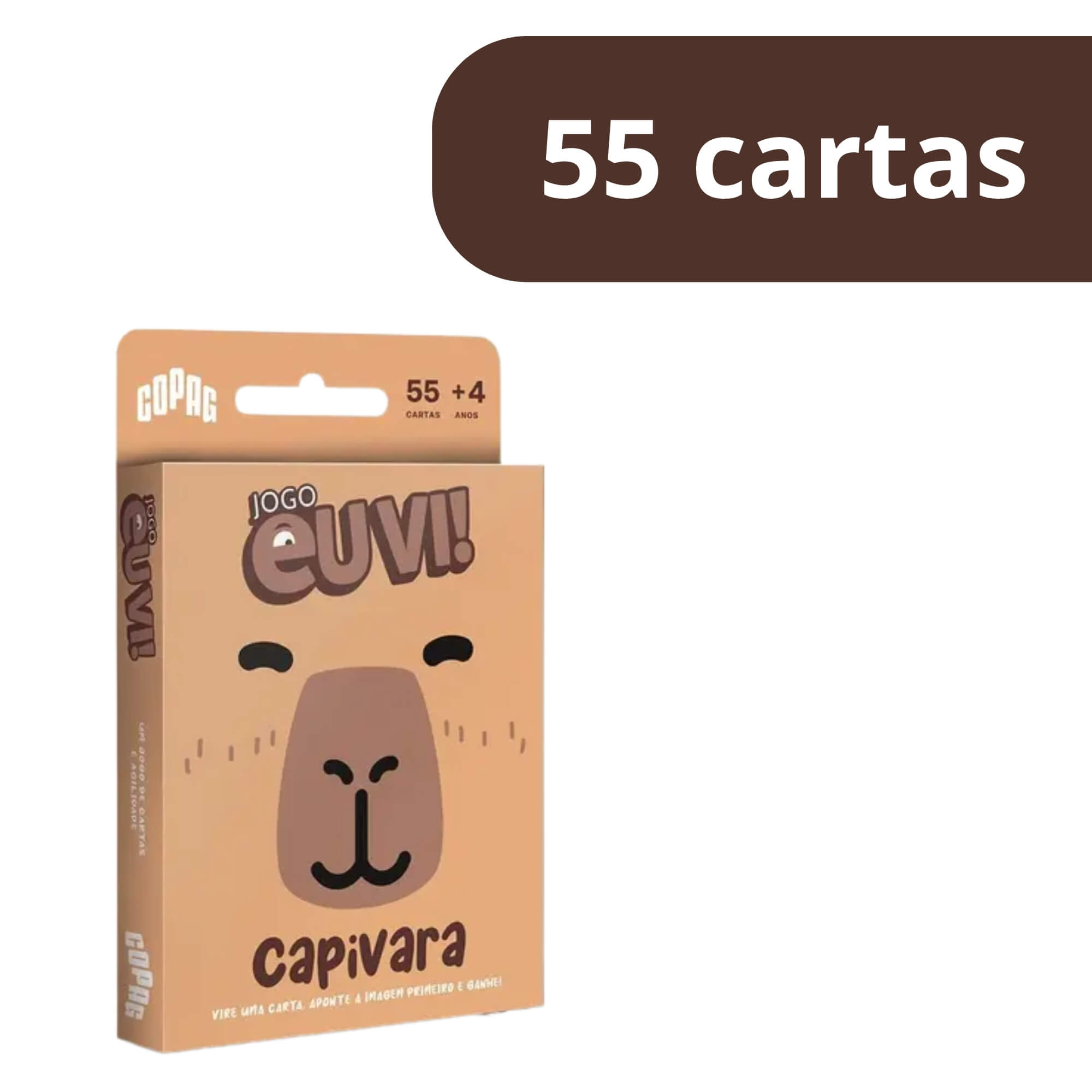 Jogo Infantil Eu Vi! Capivara Copag - 36364