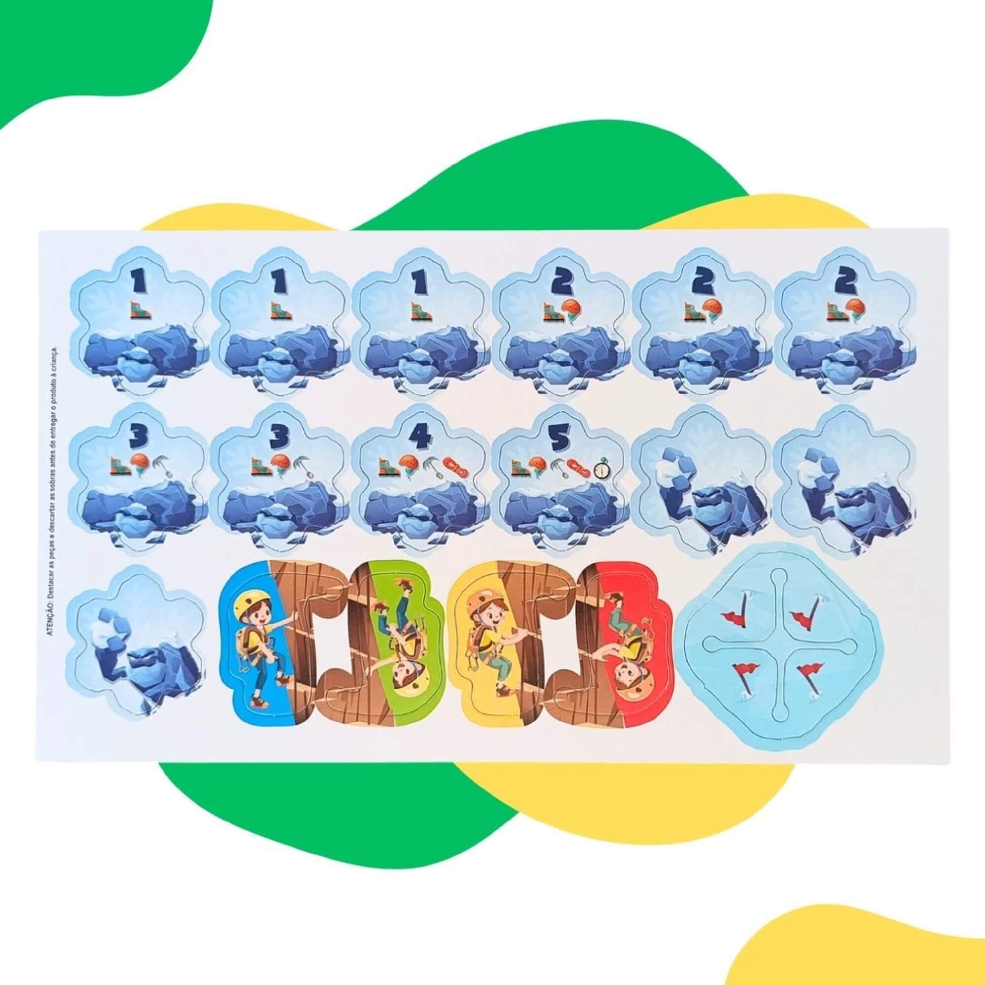 Jogo de Tabuleiro Desafio da Montanha Pais e Filhos - 792959-1