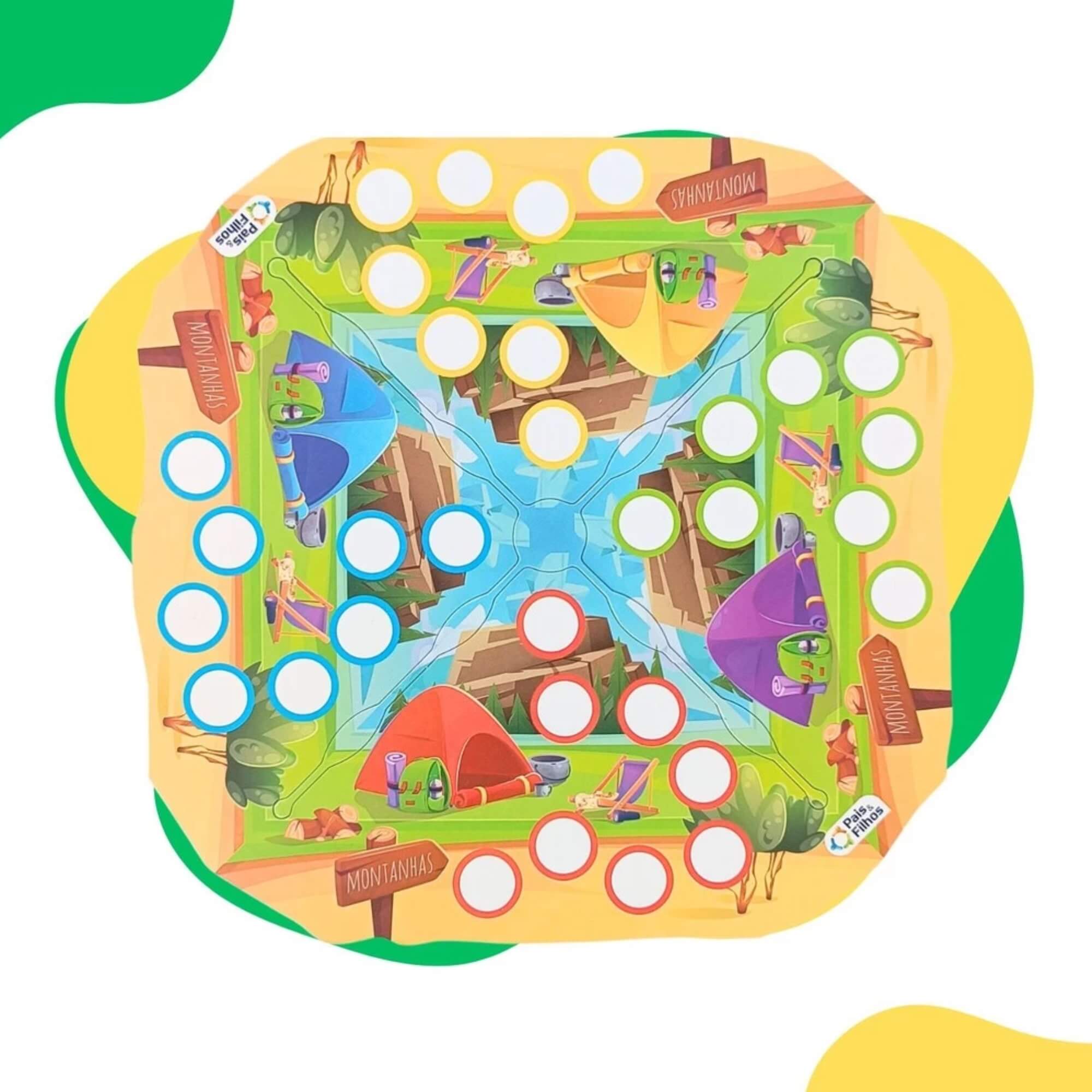 Jogo de Tabuleiro Desafio da Montanha Pais e Filhos - 792959-1