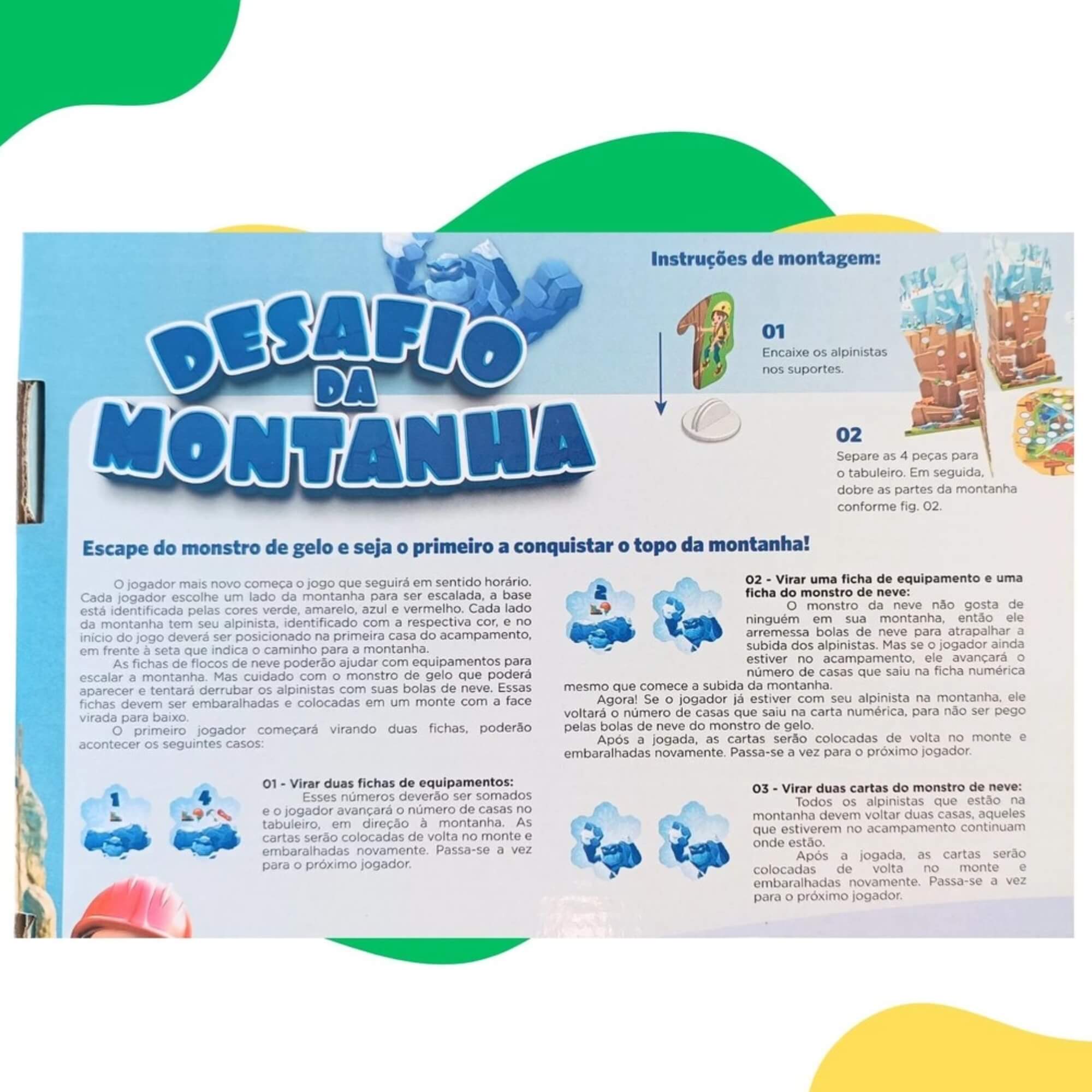 Jogo de Tabuleiro Desafio da Montanha Pais e Filhos - 792959-1