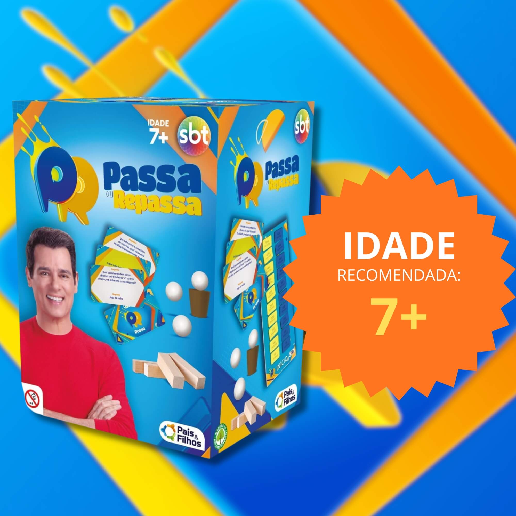 Jogo Passa ou Repassa Pais e Filhos - 793390-1