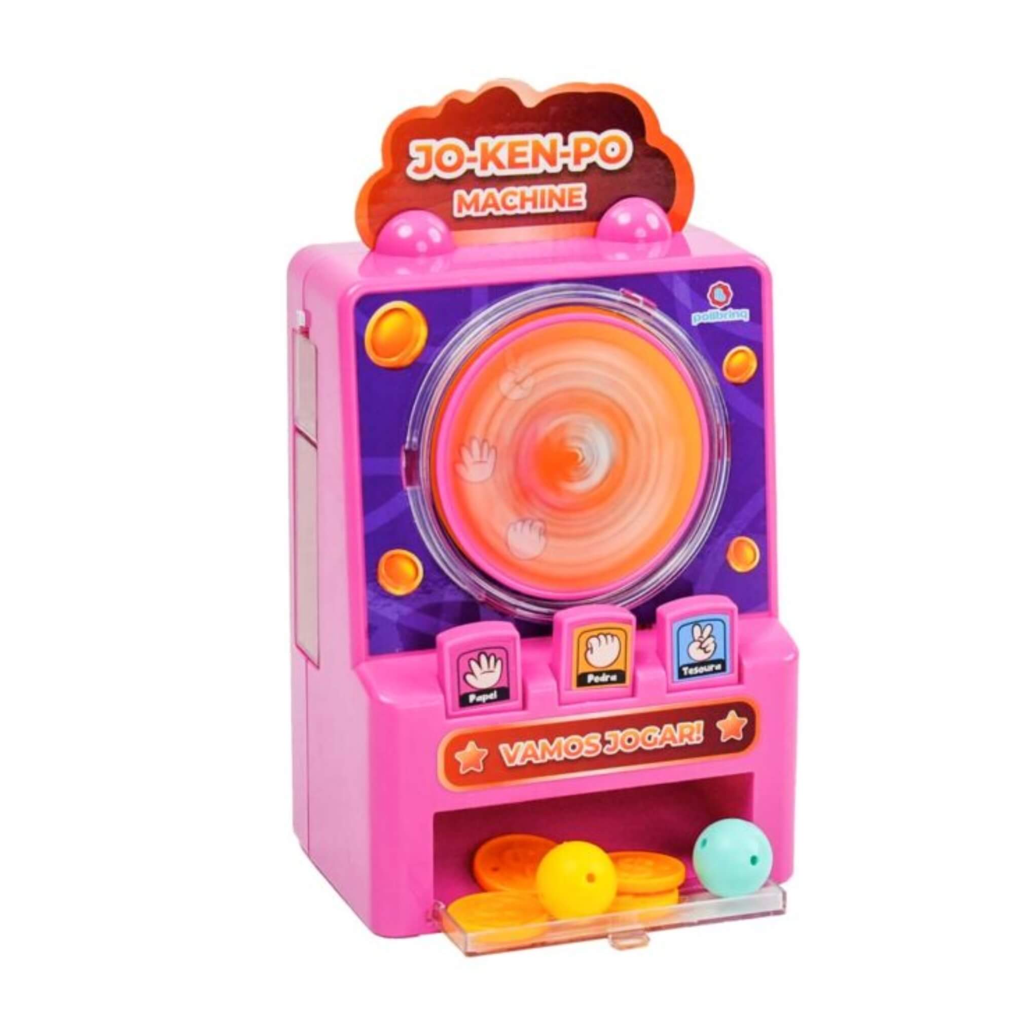 Brinquedo Infantil Jo-Ken-Po Pedra Papel Tesoura Polibrinq - PB536