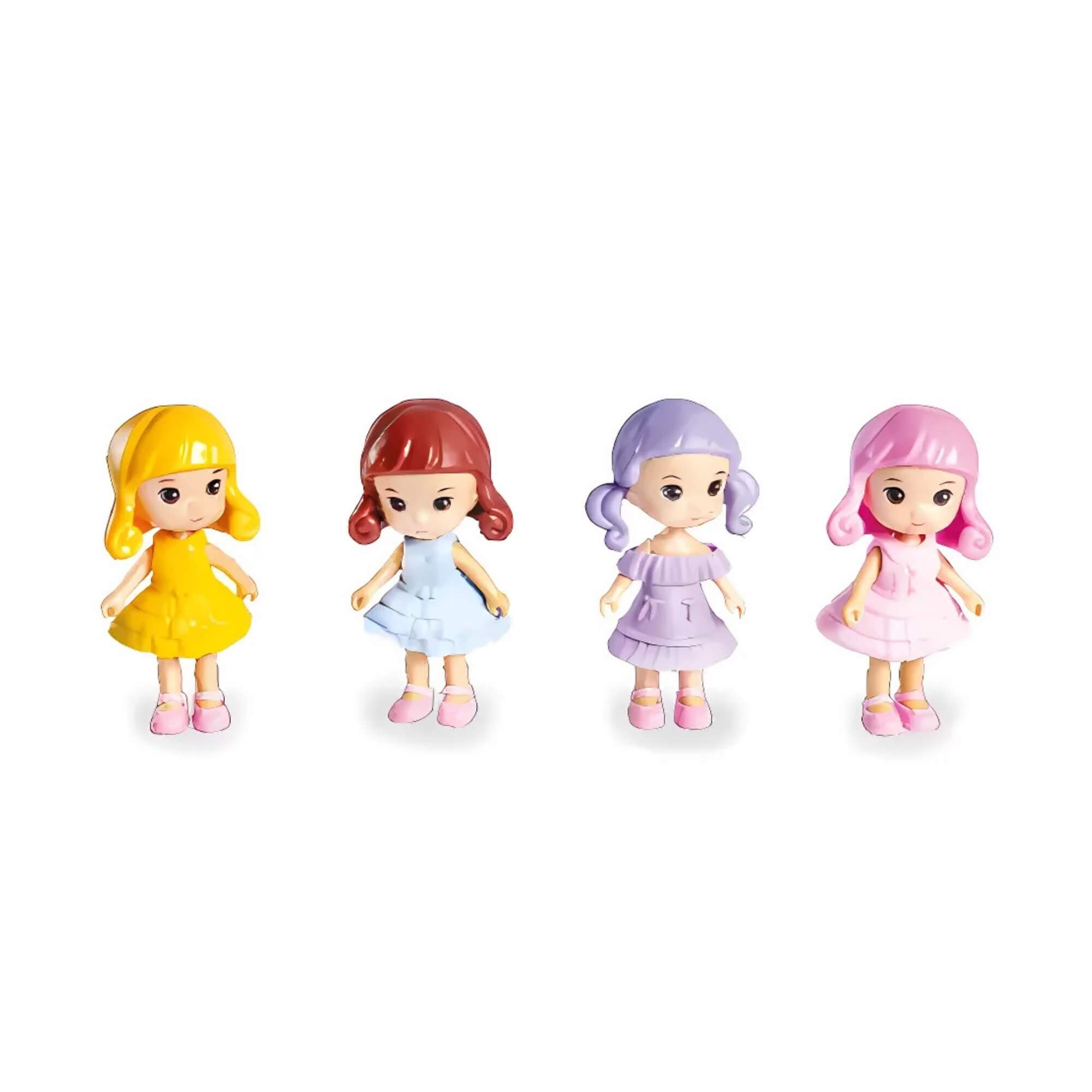 Brinquedo Infantil Mini Boneca Viagem Doll Sortida e Unitária Polibrinq - KB005