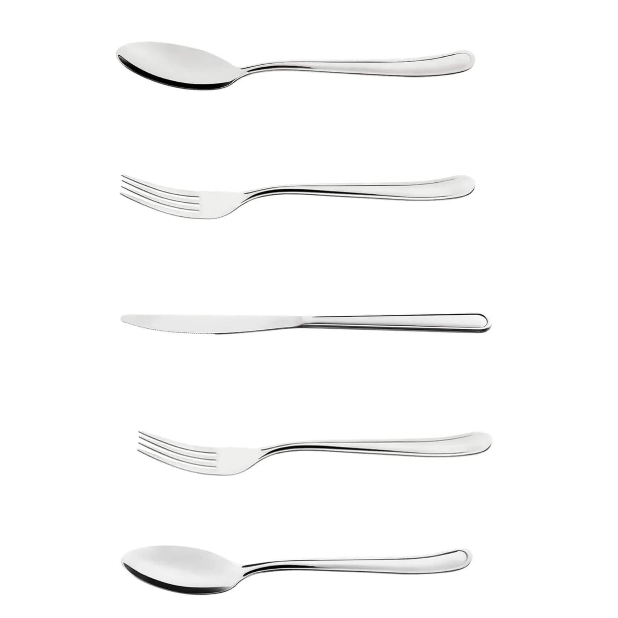 Faqueiro Módena 42 Peças Aço Inoxidável Brinox - 5119/118