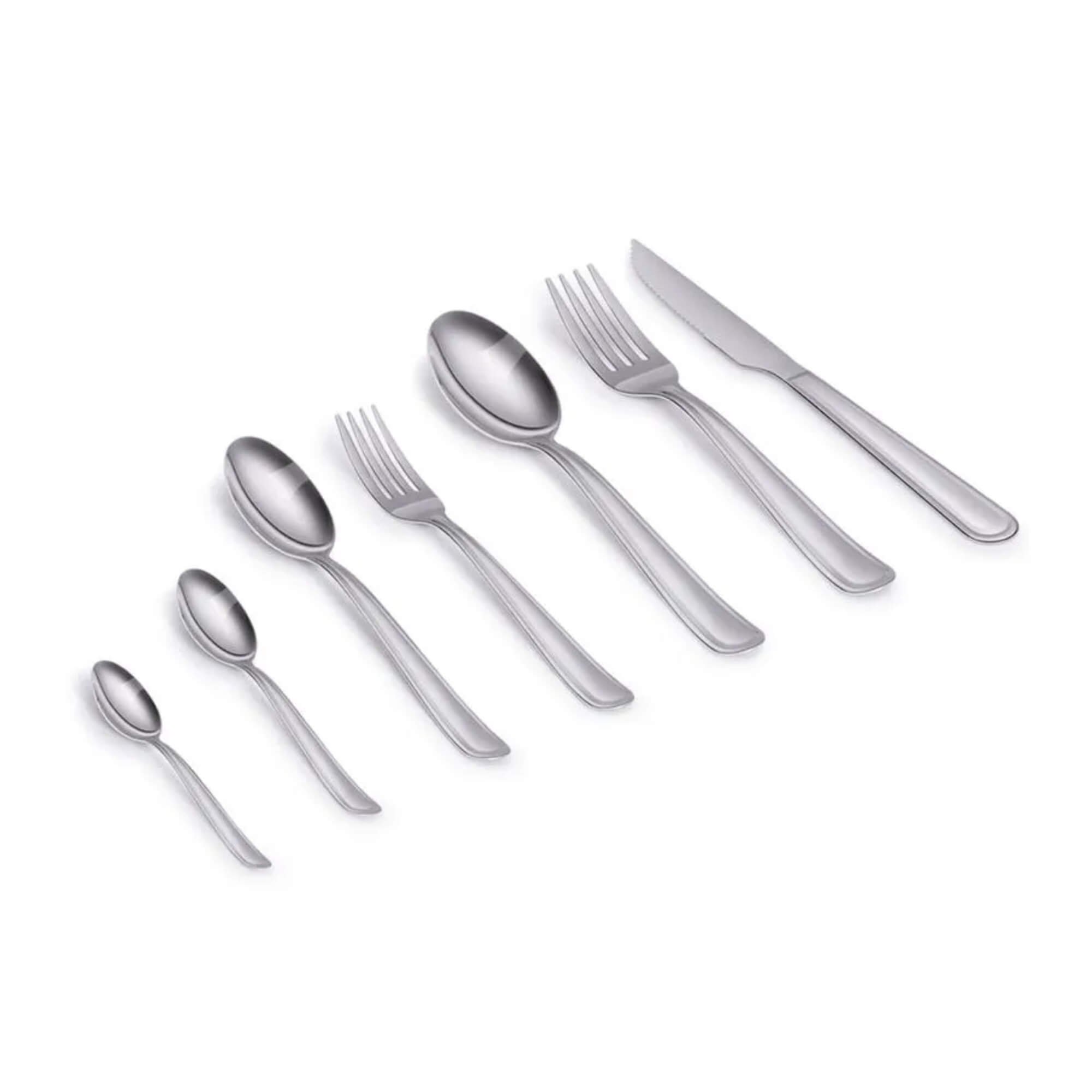 Faqueiro Módena 42 Peças Aço Inoxidável Brinox - 5119/118