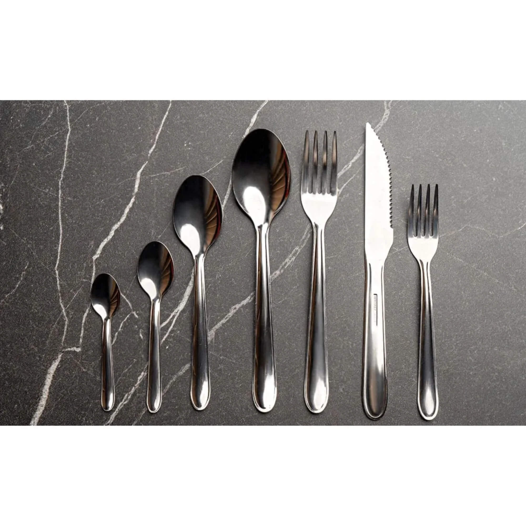 Faqueiro Módena 42 Peças Aço Inoxidável Brinox - 5119/118