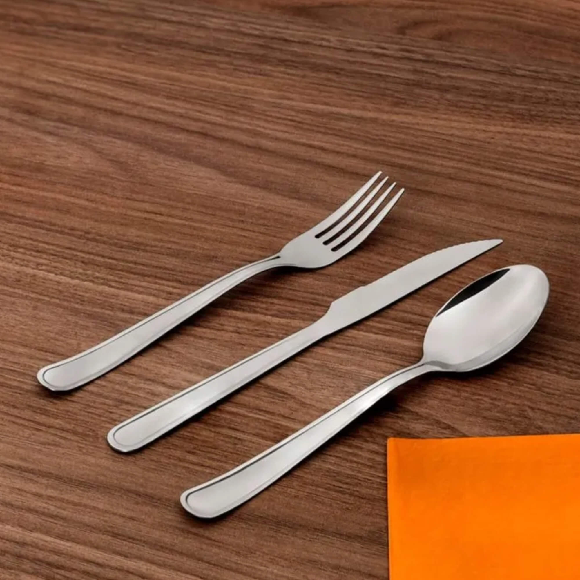 Faqueiro Módena 24 peças Aço Inoxidável Brinox - 5119/102