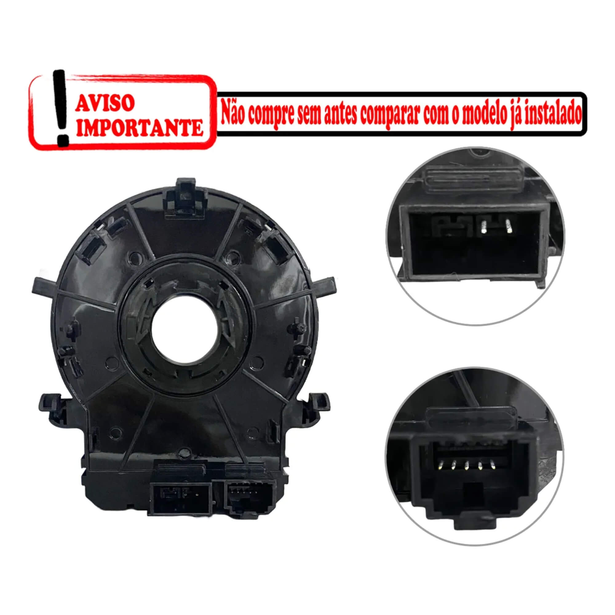 Cinta Airbag Hyundai IX35, Santa Fé e Tucson/Kia Cerato, Soul e Sportage Tiger Auto - 17010013