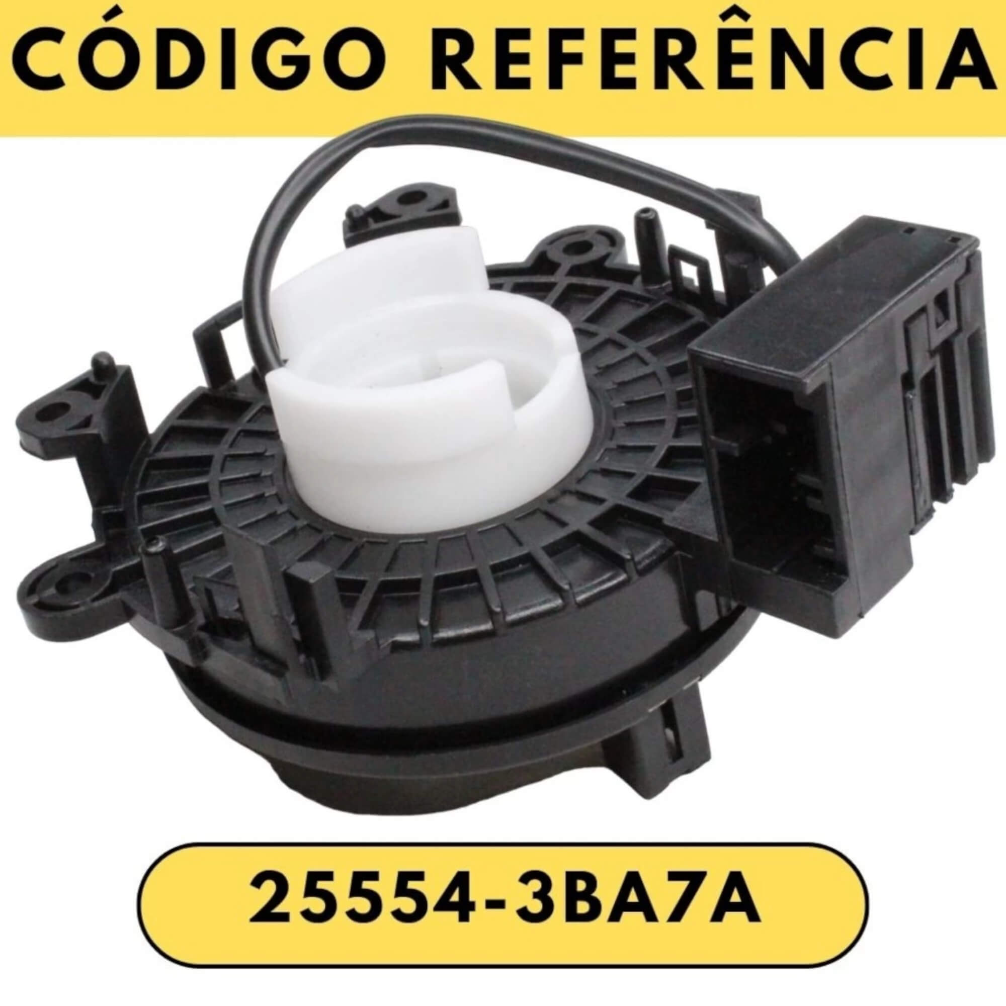Cinta Airbag March 1.6 16v e Versa 1.0 16v 2012 a 2017 c/ Controle Som Tiger Auto - 17010092