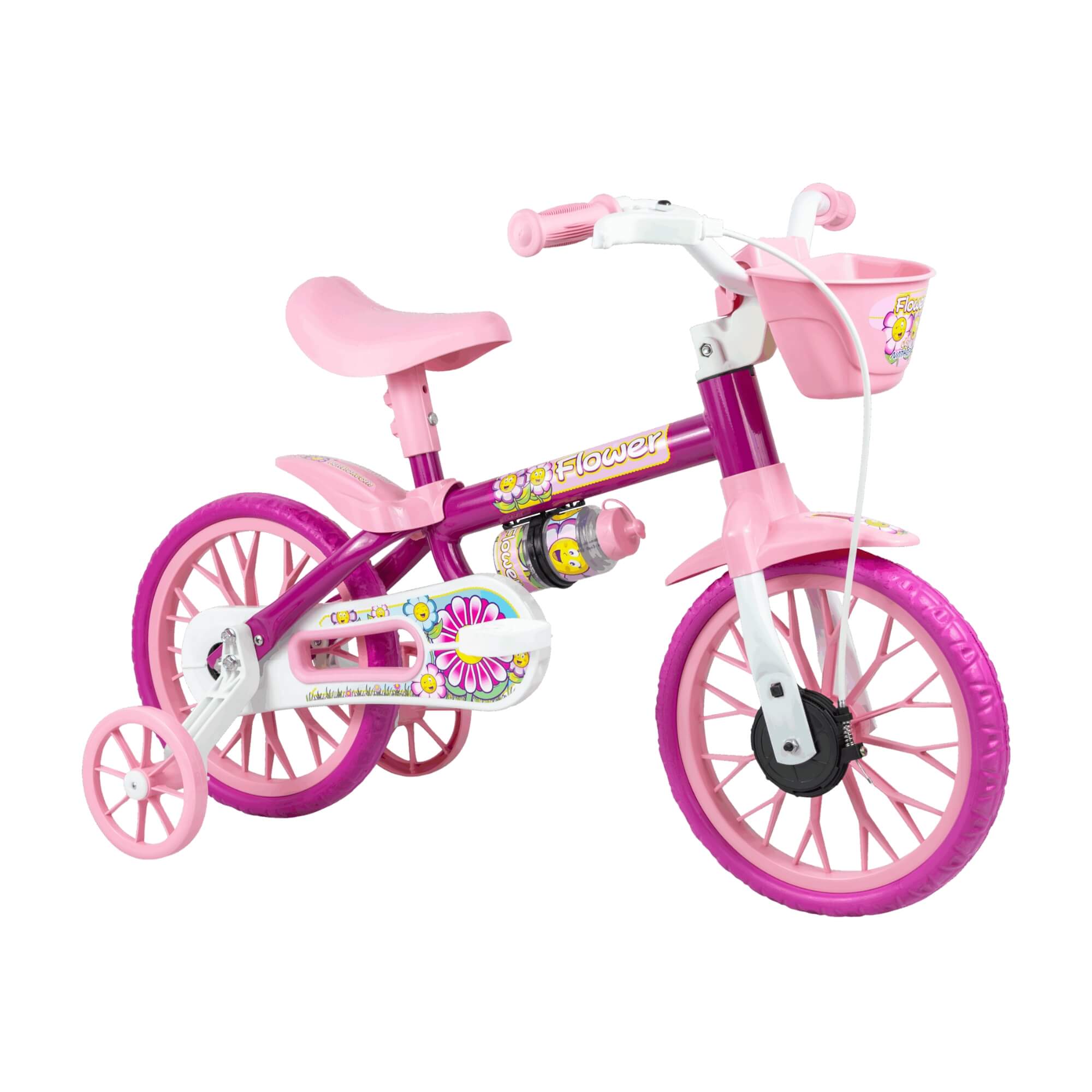 VAR Bicicleta Infantil Aro 12" Nathor (Escolha o Modelo) Modelo:Flower