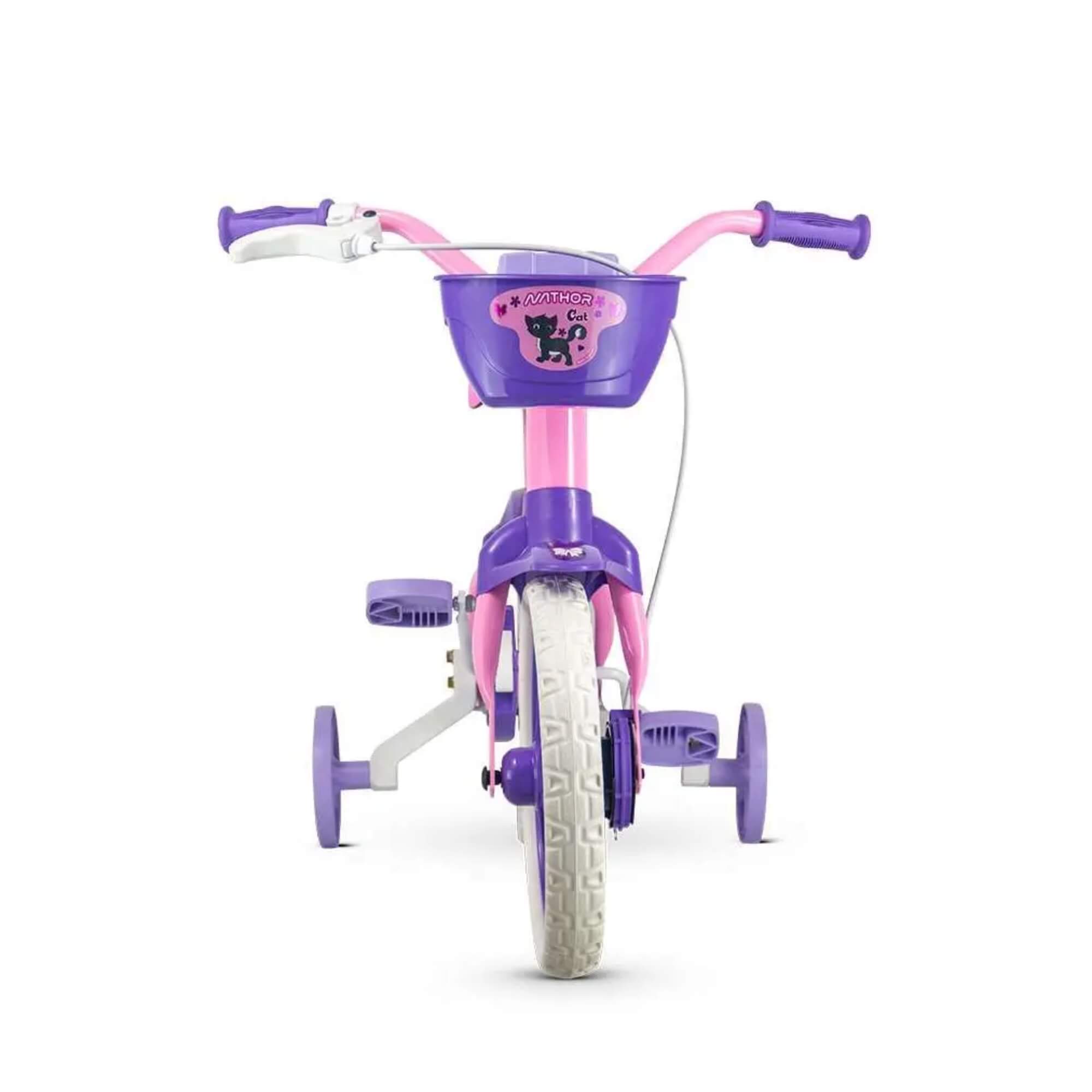 VAR Bicicleta Infantil Aro 12" Nathor (Escolha o Modelo) Modelo:Cat