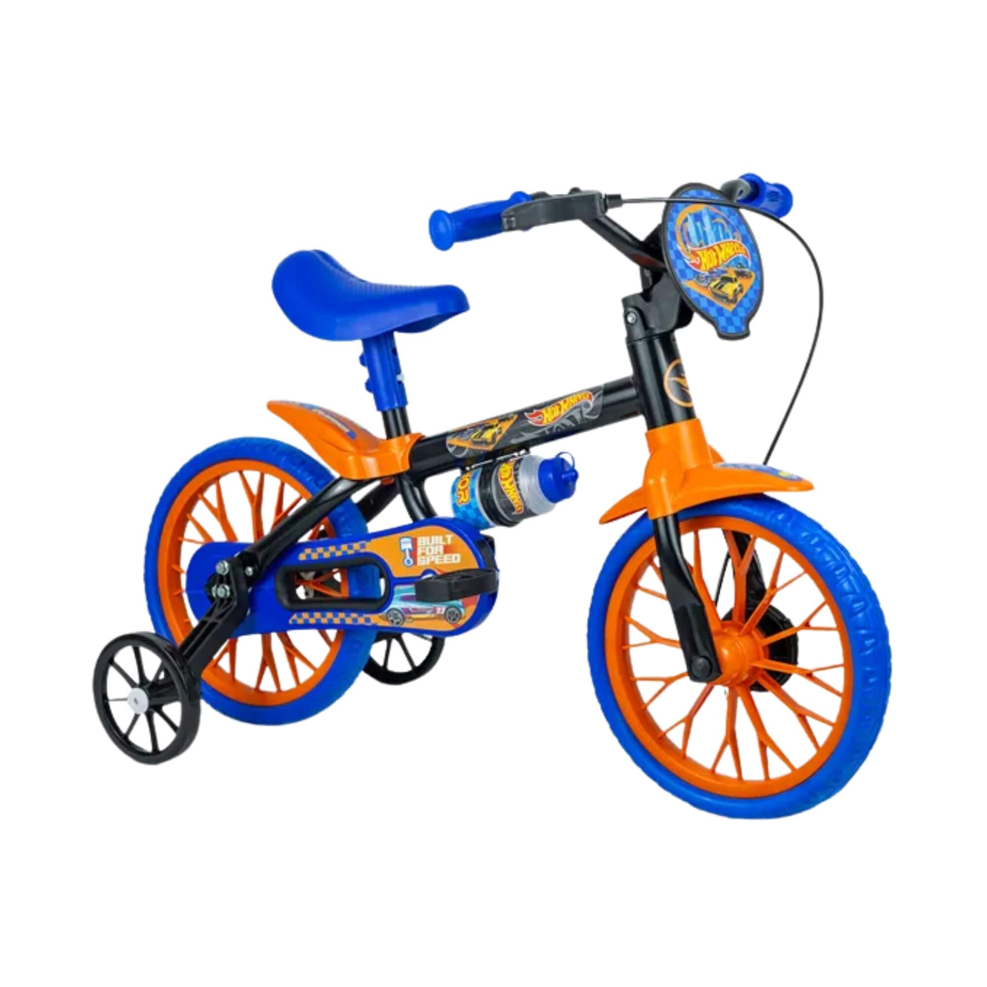 VAR Bicicleta Infantil Aro 12" Nathor (Escolha o Modelo) Modelo:Hot Wheels