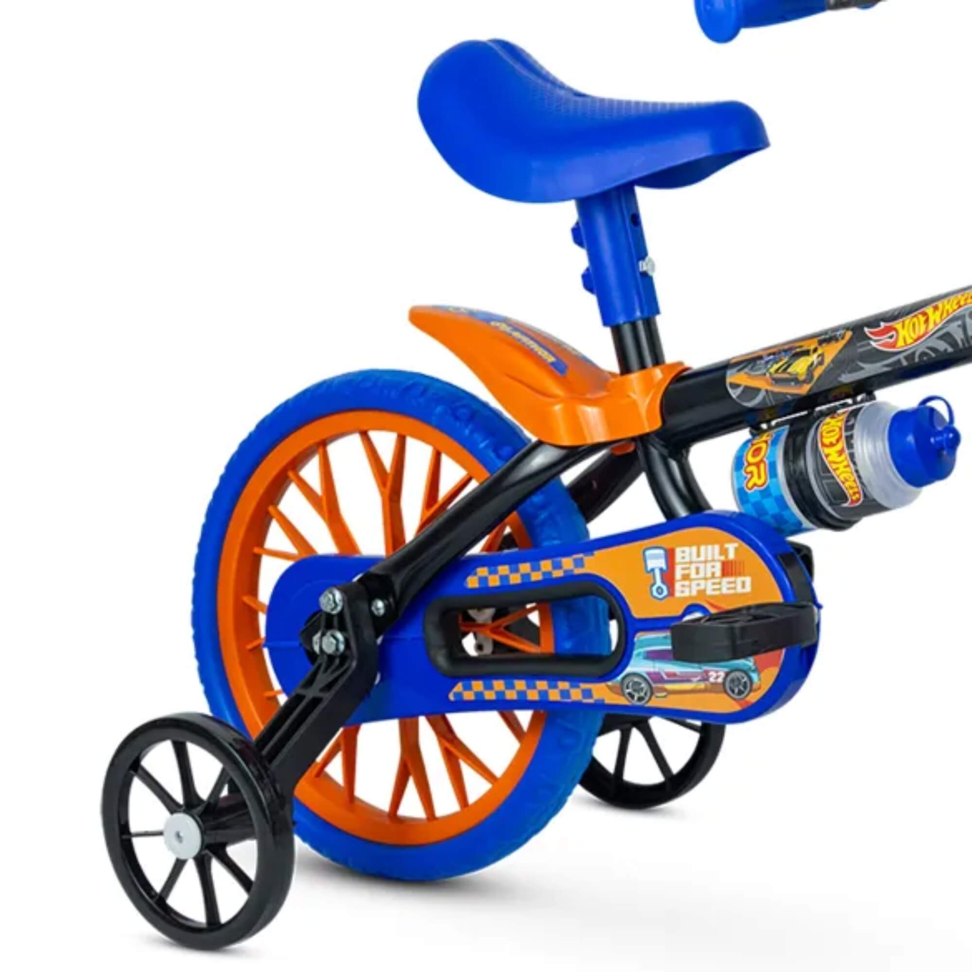 VAR Bicicleta Infantil Aro 12" Nathor (Escolha o Modelo) Modelo:Hot Wheels