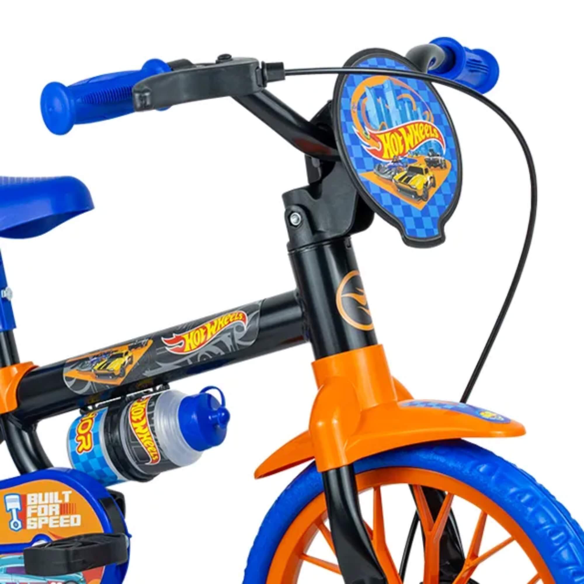 VAR Bicicleta Infantil Aro 12" Nathor (Escolha o Modelo) Modelo:Hot Wheels