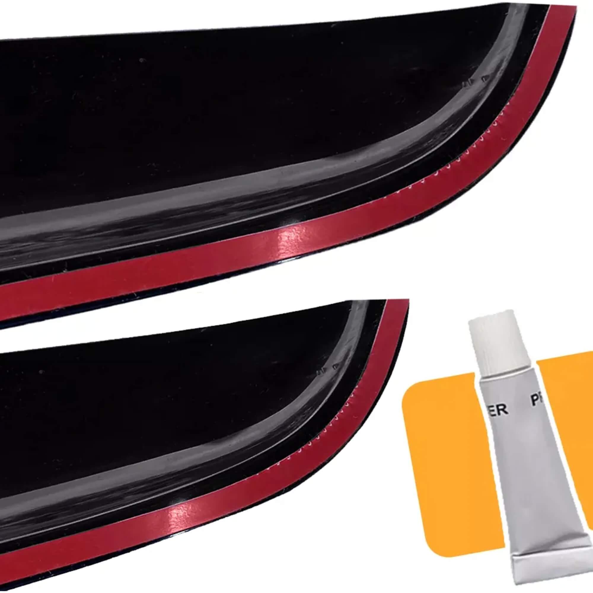 Calha de Chuva Defletor Territory 2020/2021/2022/2023 4 Portas Ecoflex - 10025A