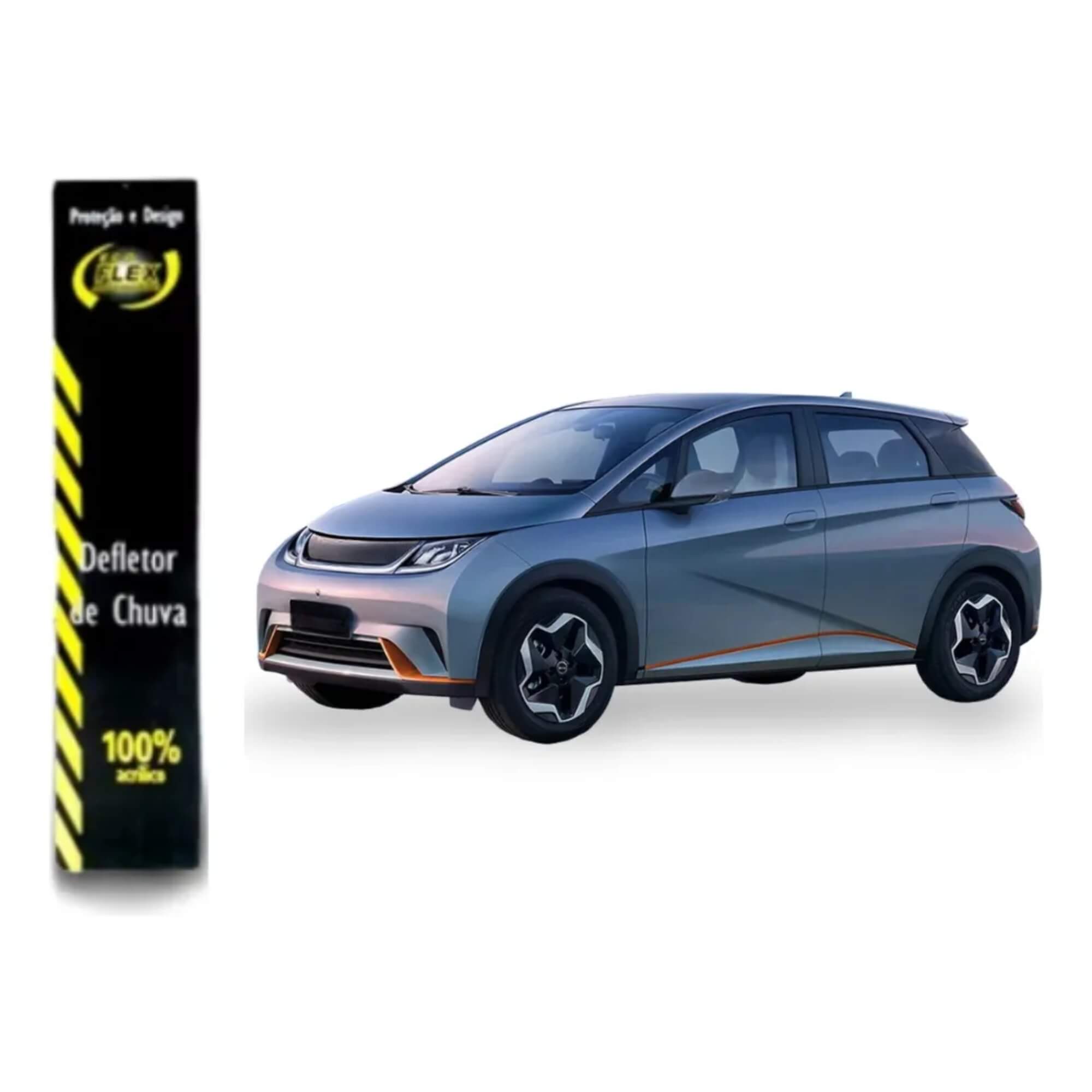 Calha de Chuva Defletor Byd Dolphin 2024 4 Portas Ecoflex - 96001A