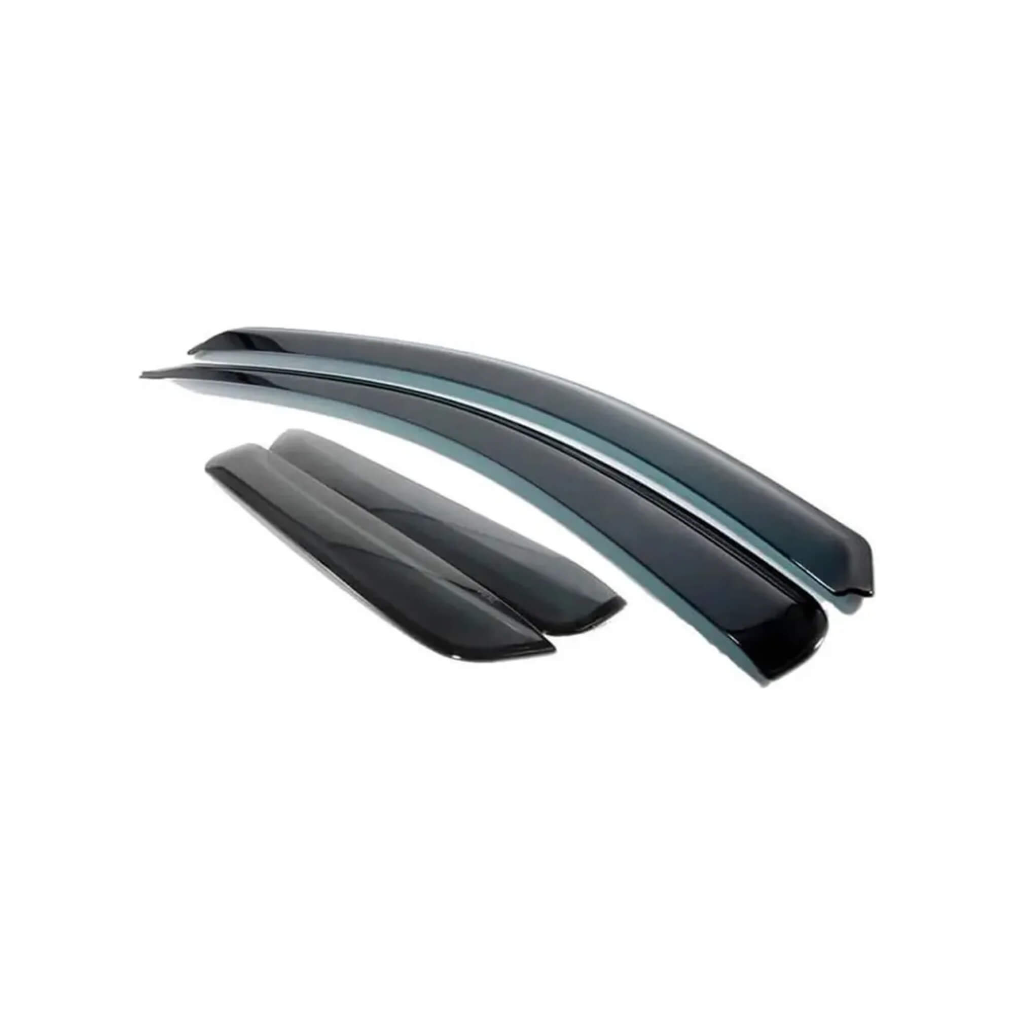 Calha de Chuva Defletor Byd Yuan Pro 2025 2026 Preto 4 Portas Ecoflex - 96006A