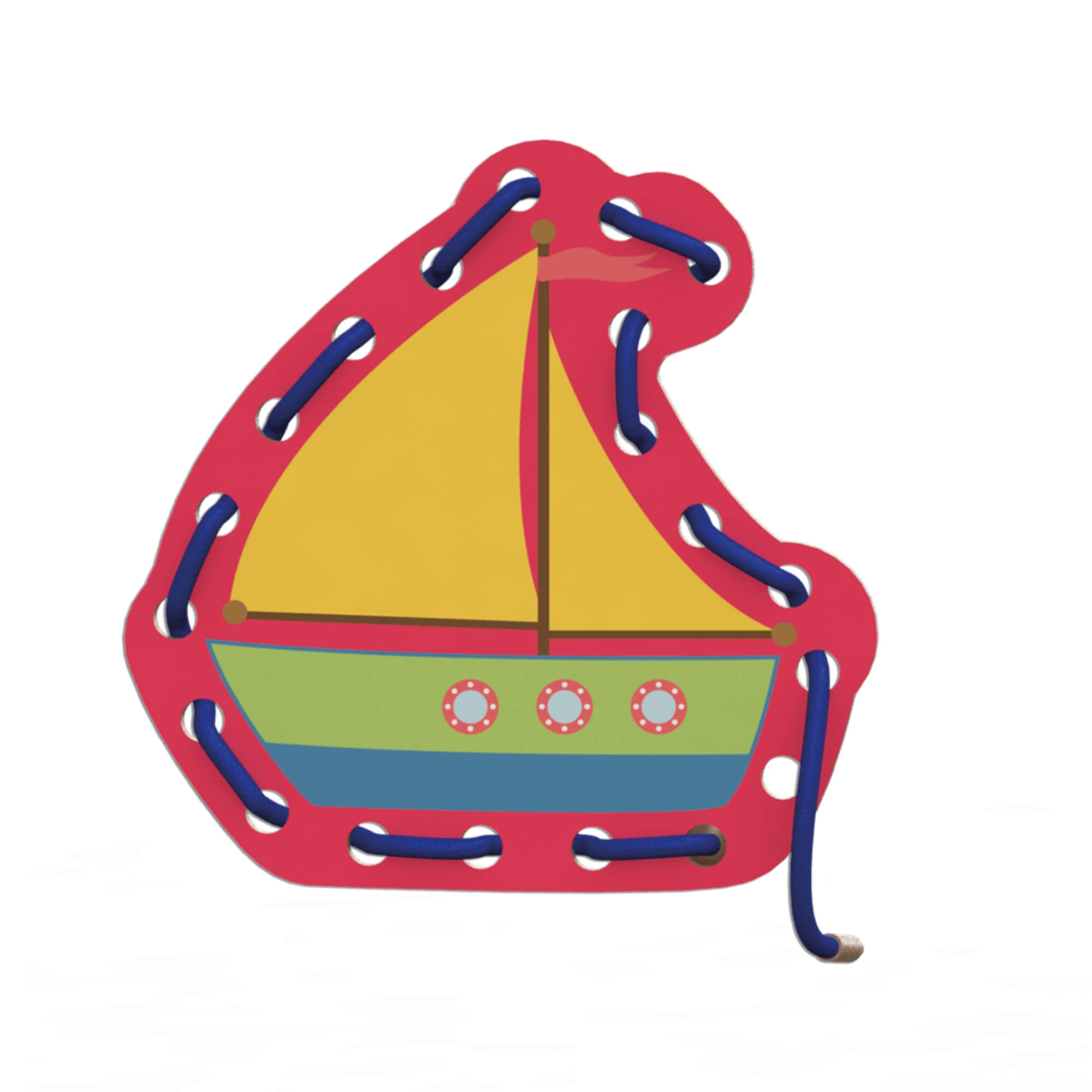 Brinquedo Infantil Alinhavos Transportes Xalingo - 12321