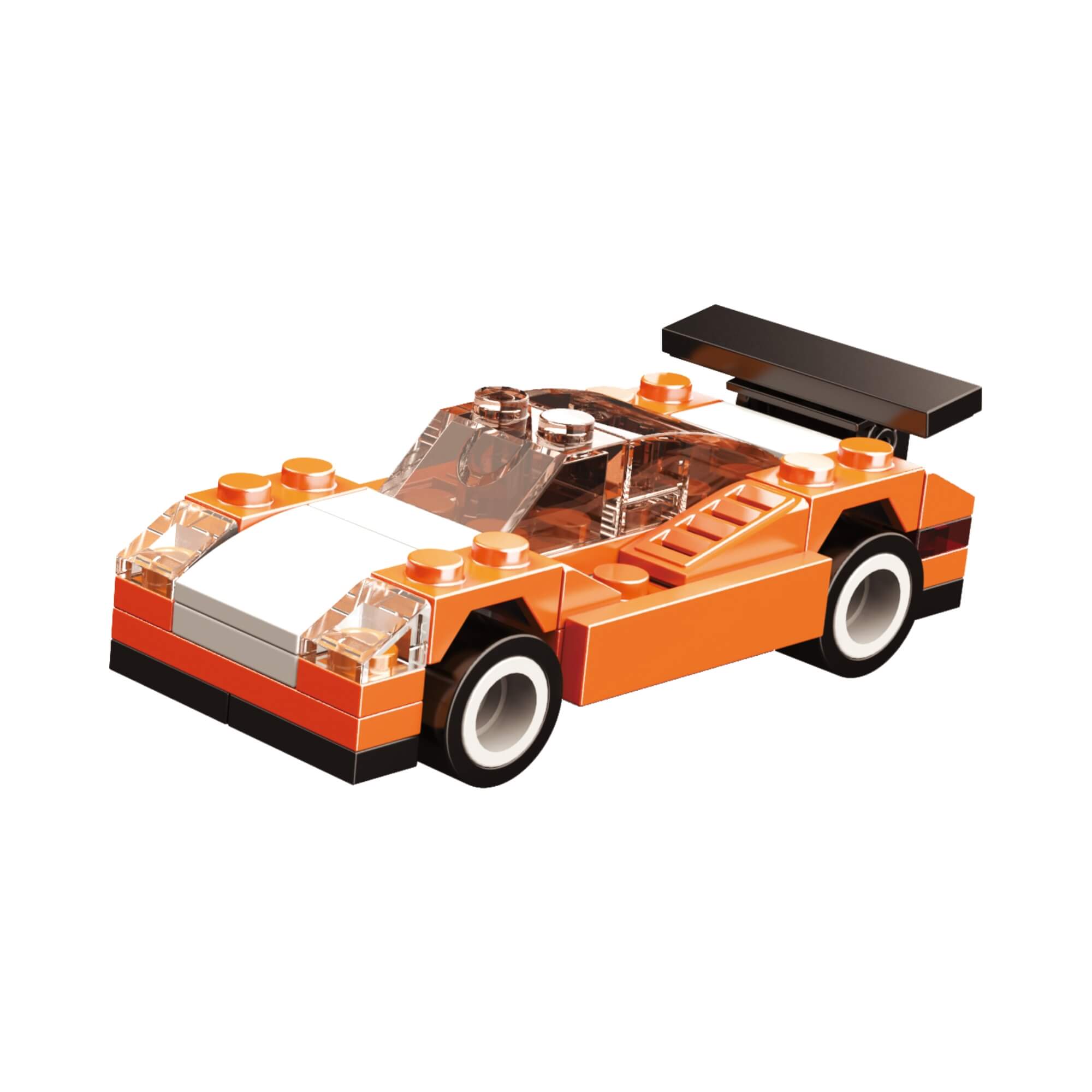 Brinquedo Infantil Bloco de Montar Super Máquina Lançador de Carros 70 Peças Xalingo - 15243