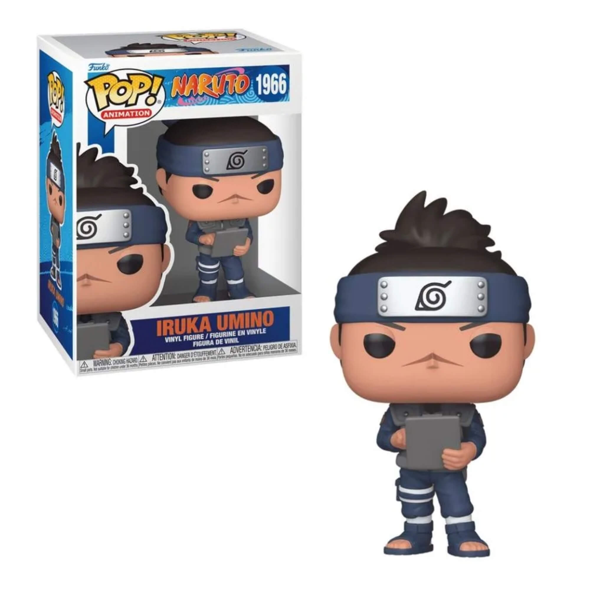 VAR Funko Pop! Personagens Icônicos de Naruto Shippuden e Clássico (Escolha o Personagem) Personagem:Iruka