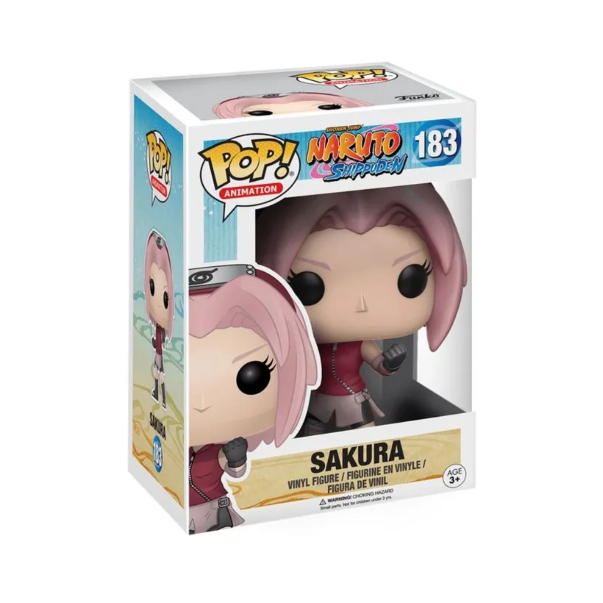 VAR Funko Pop! Personagens Icônicos de Naruto Shippuden e Clássico (Escolha o Personagem) Personagem:Sakura