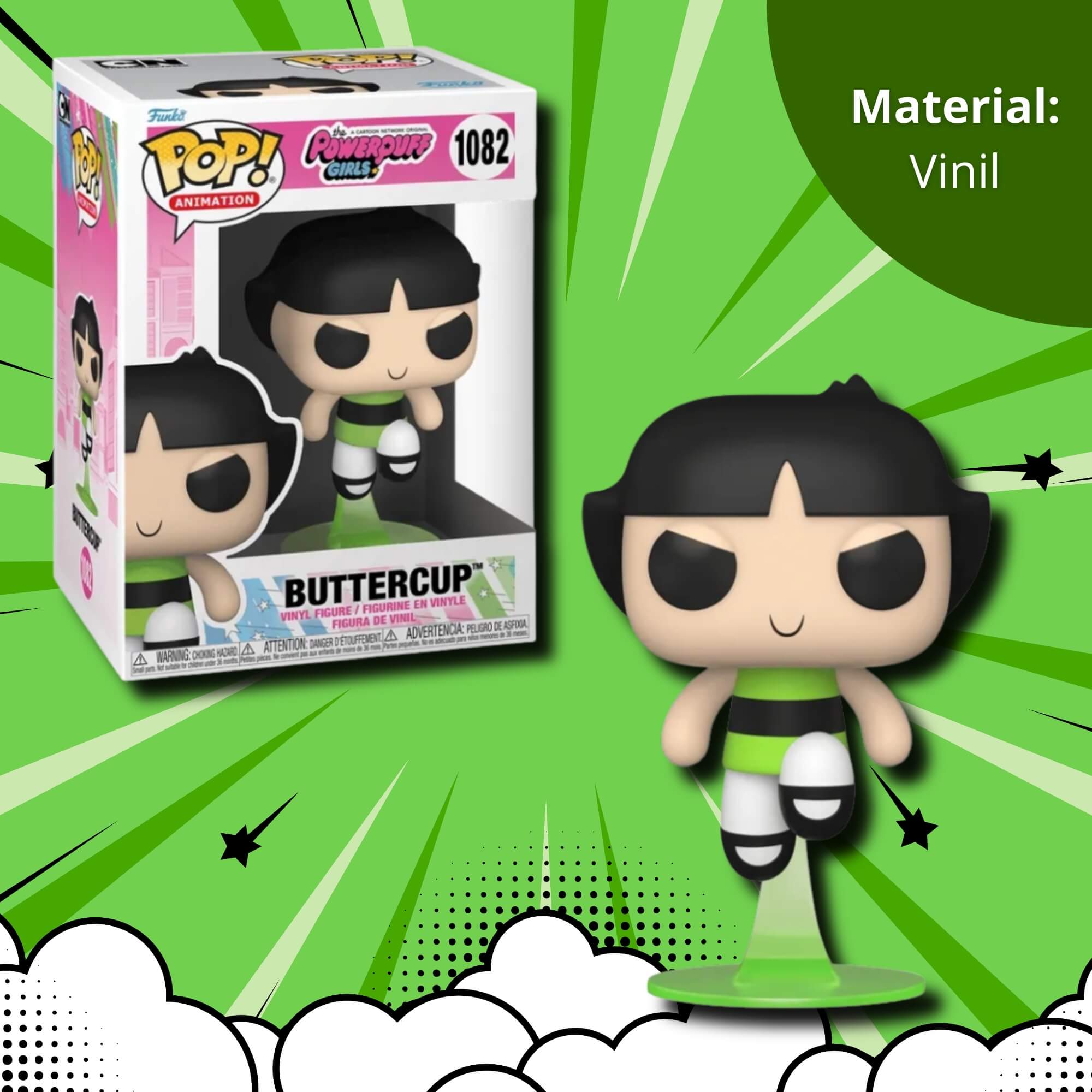 VAR Funko Pop! As Meninas Superpoderosas (Escolha a Personagem) Personagem:Docinho