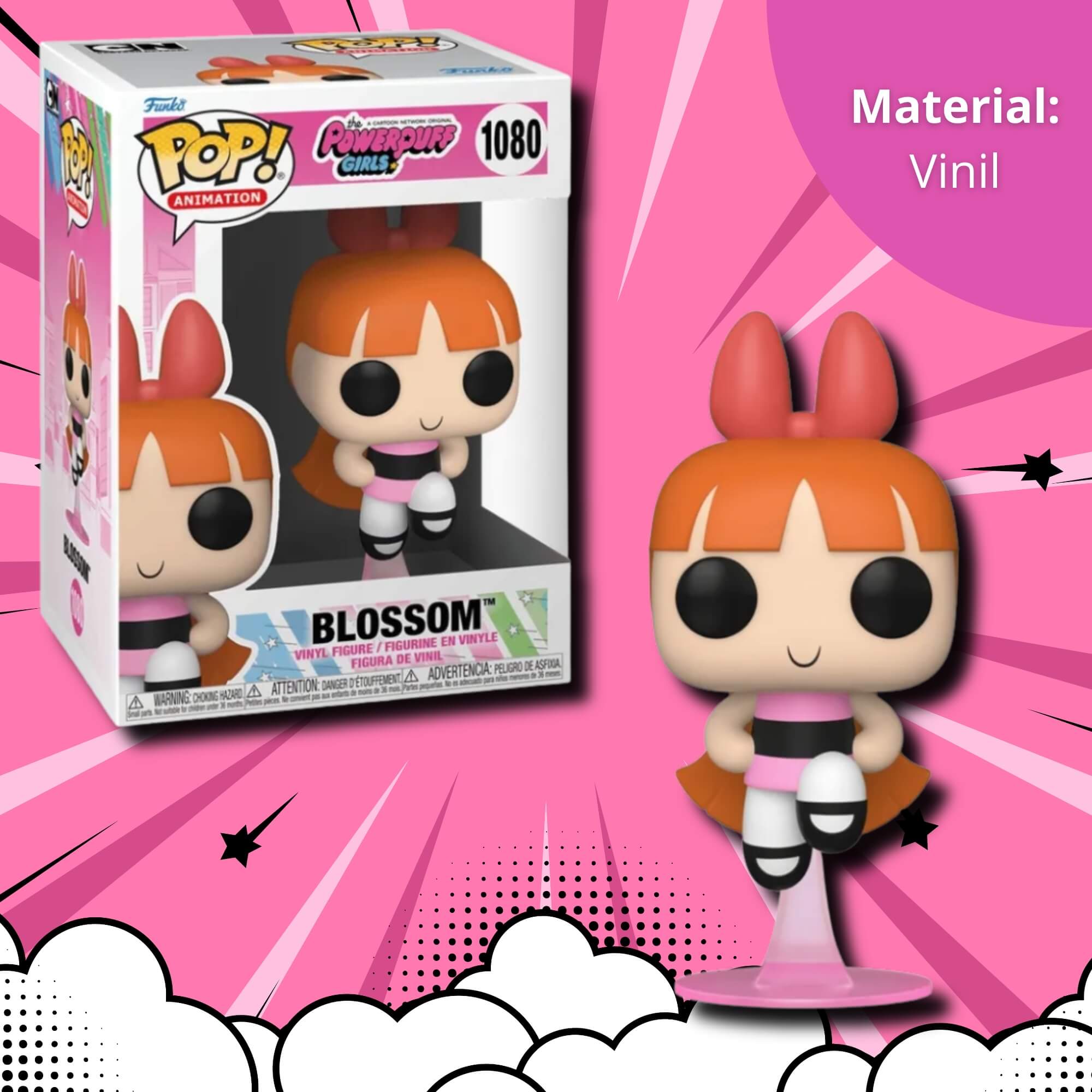 VAR Funko Pop! As Meninas Superpoderosas (Escolha a Personagem) Personagem:Florzinha