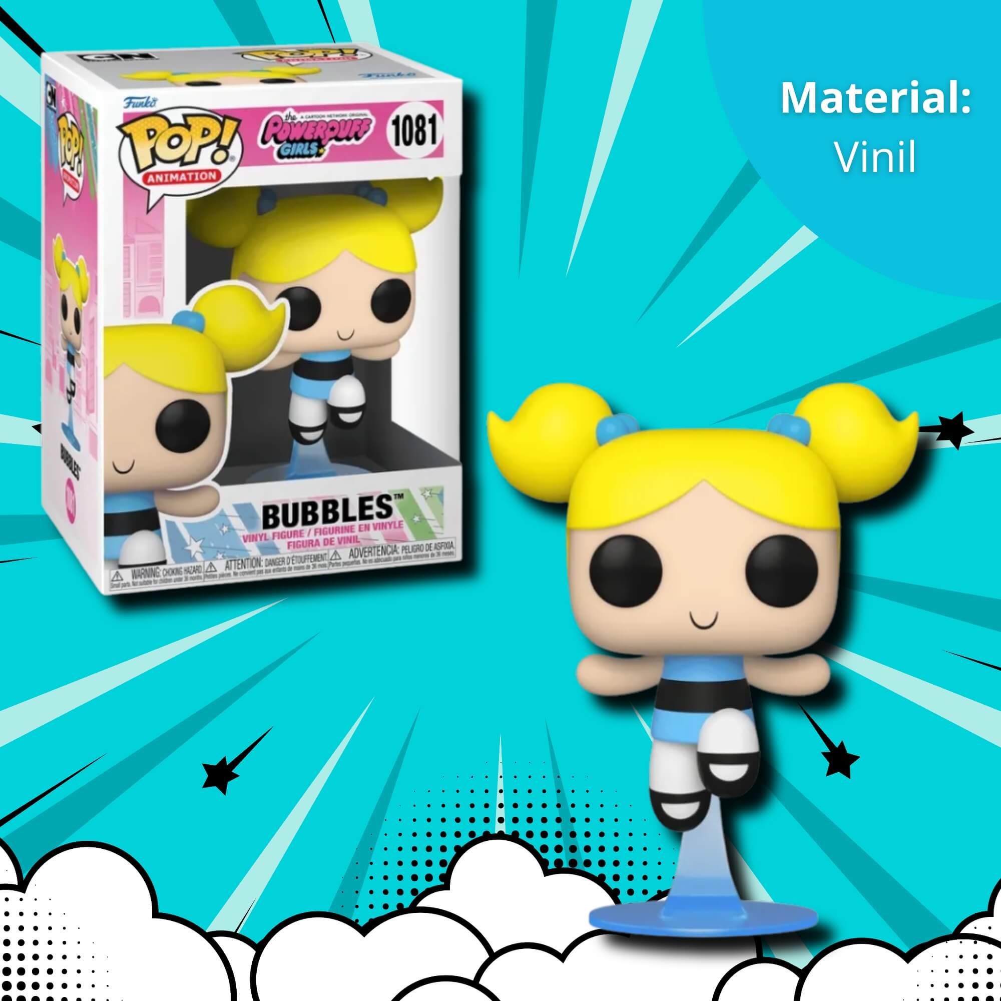 VAR Funko Pop! As Meninas Superpoderosas (Escolha a Personagem) Personagem:Lindinha