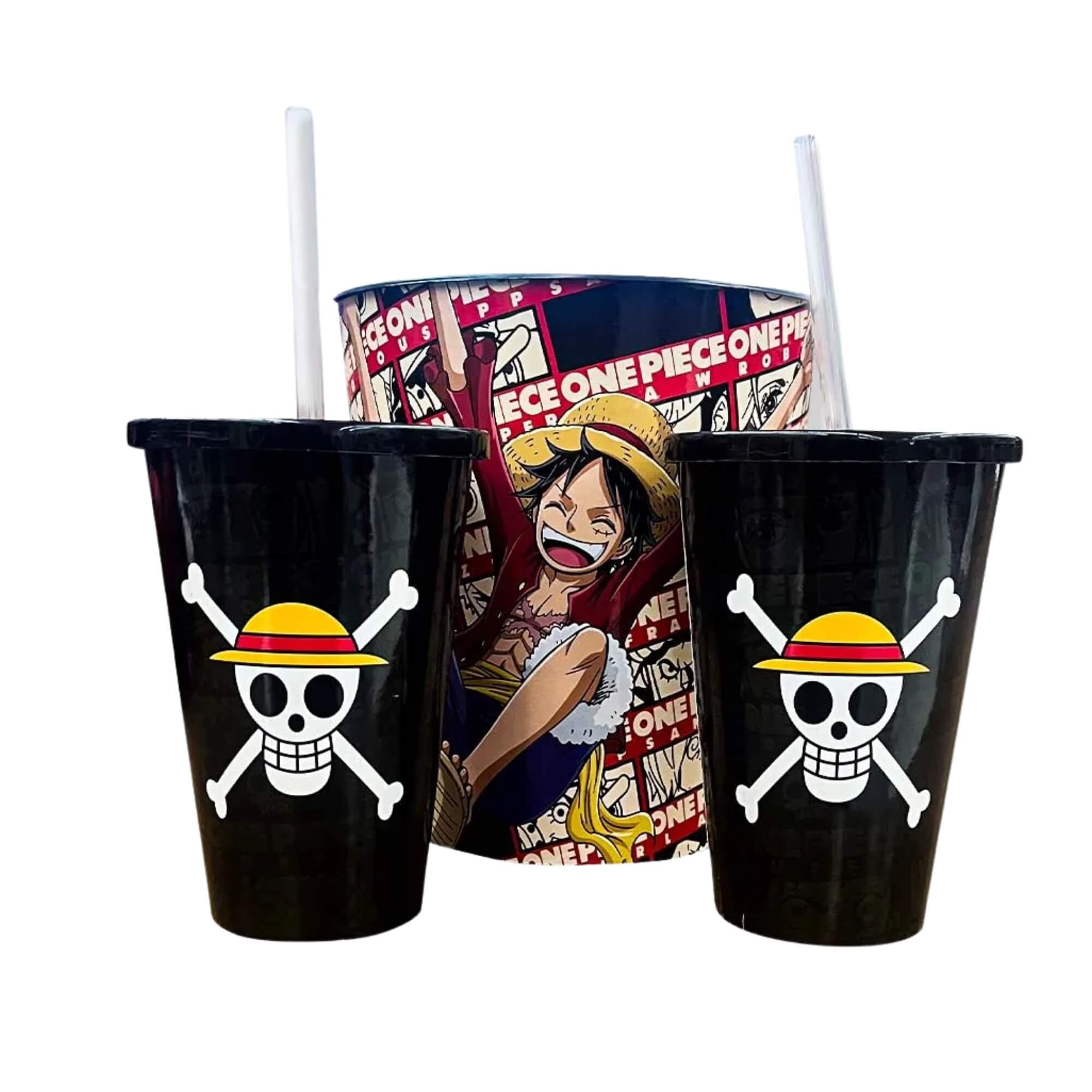 Kit Almofada Pipoca One Piece Zona Criativa - 10065115