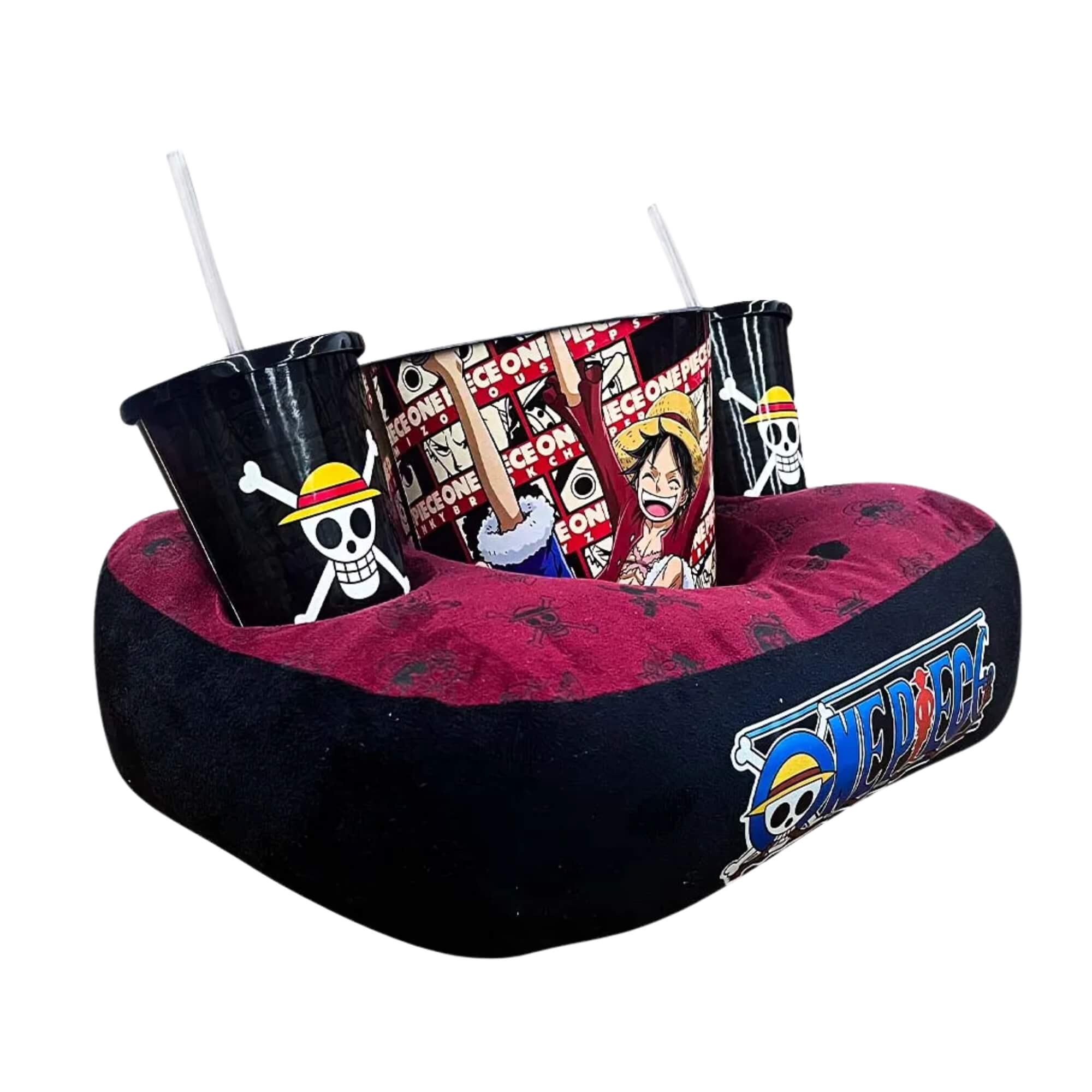 Kit Almofada Pipoca One Piece Zona Criativa - 10065115