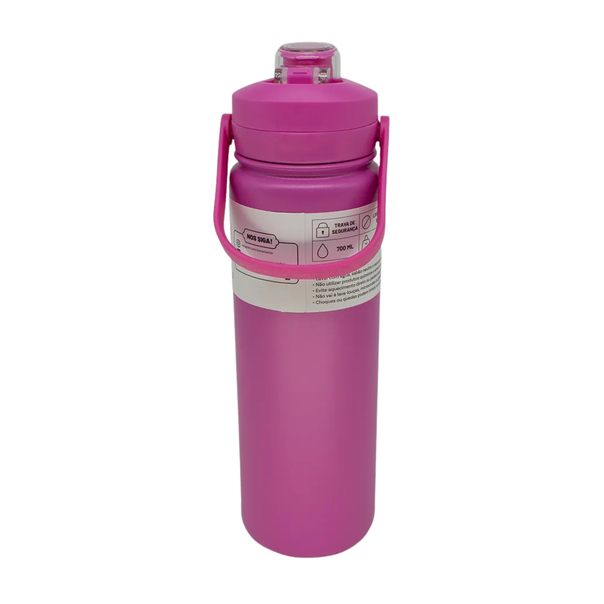 Garrafa Térmica Vita Quartzo 700ml Zona Criativa - 10073096