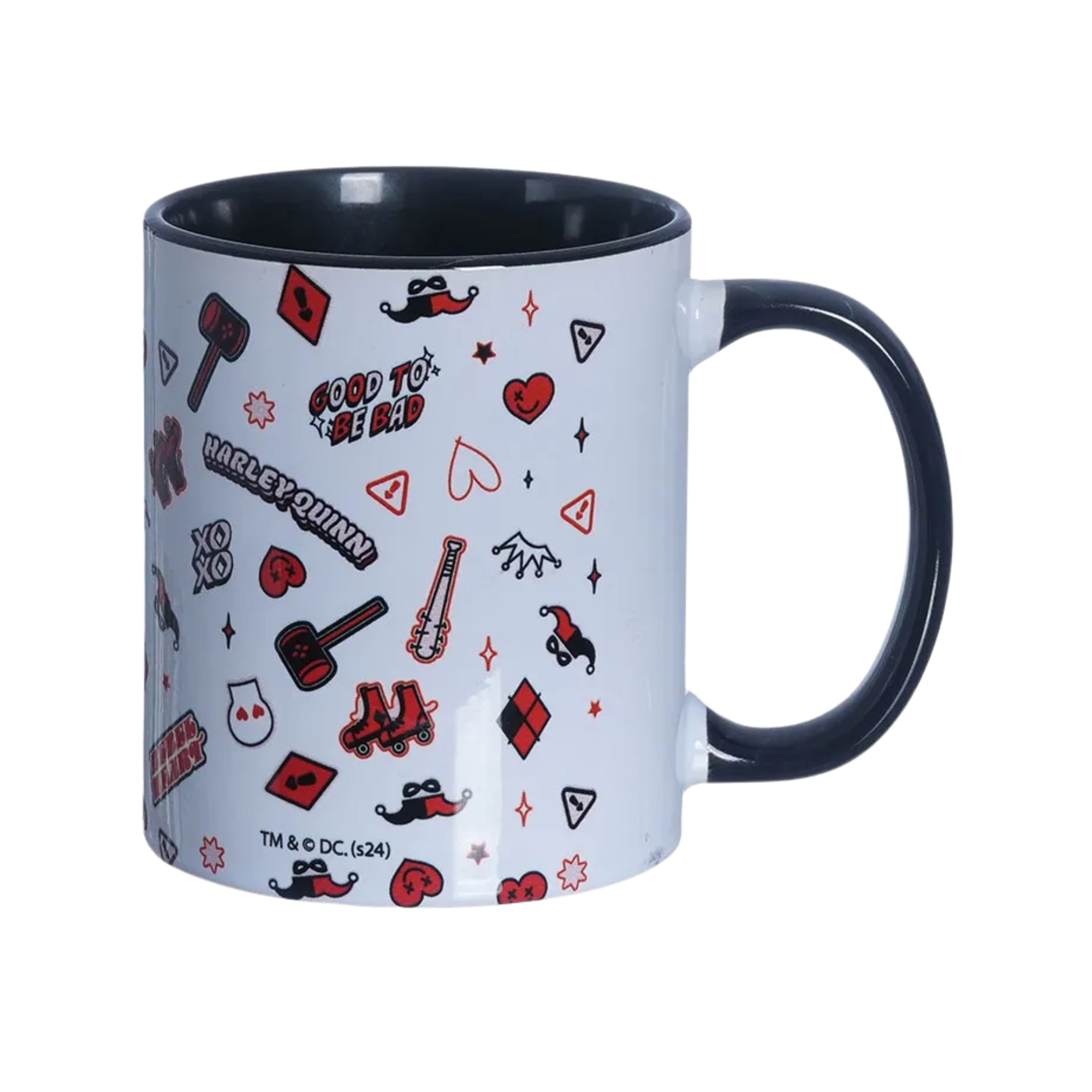 Caneca Pop Arlequina DC Comics 350ml Zona Criativa - 10025830