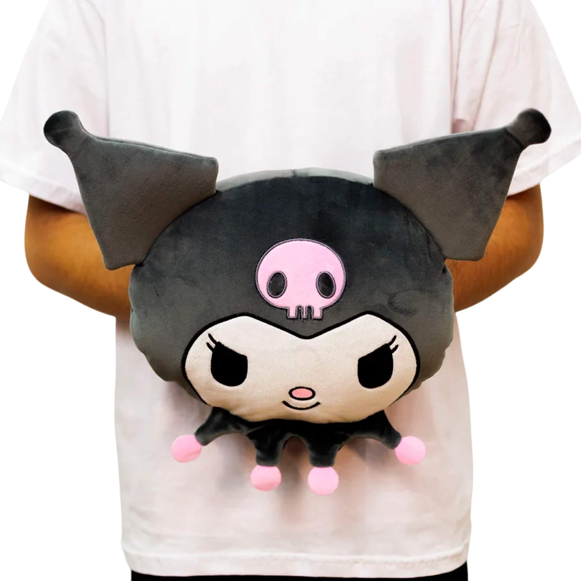 Almofada Formato Huggy Kuromi Zona Criativa - 10065463