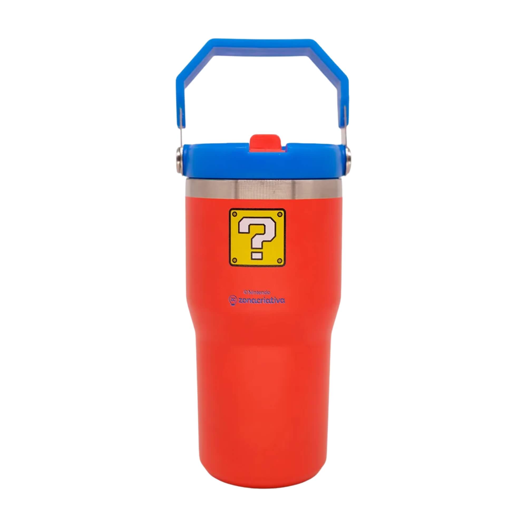 Copo Tumbler Hanger Super Mario 650ml Zona Criativa - 10026590