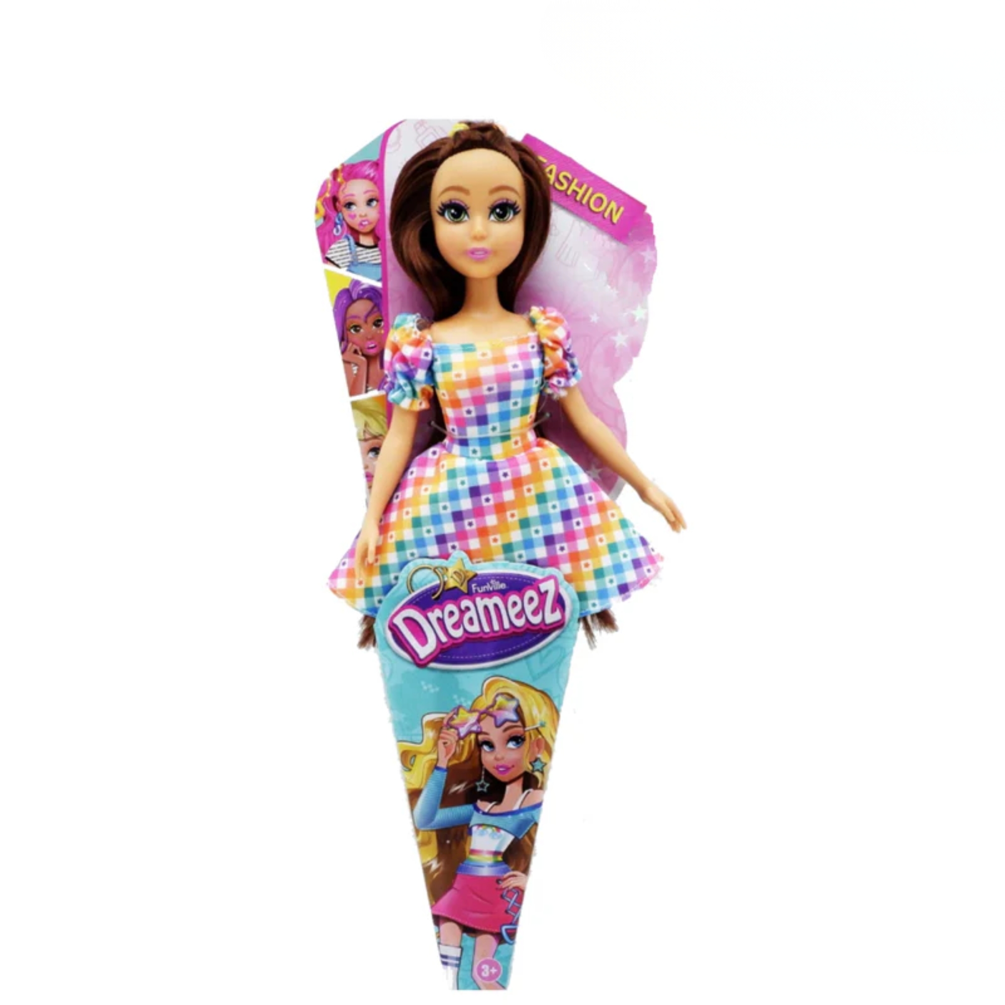 Boneca Dreameez Fashion Doll Fashionista 29cm 1 Unidade Sortida e Unitária Multikids BR2489