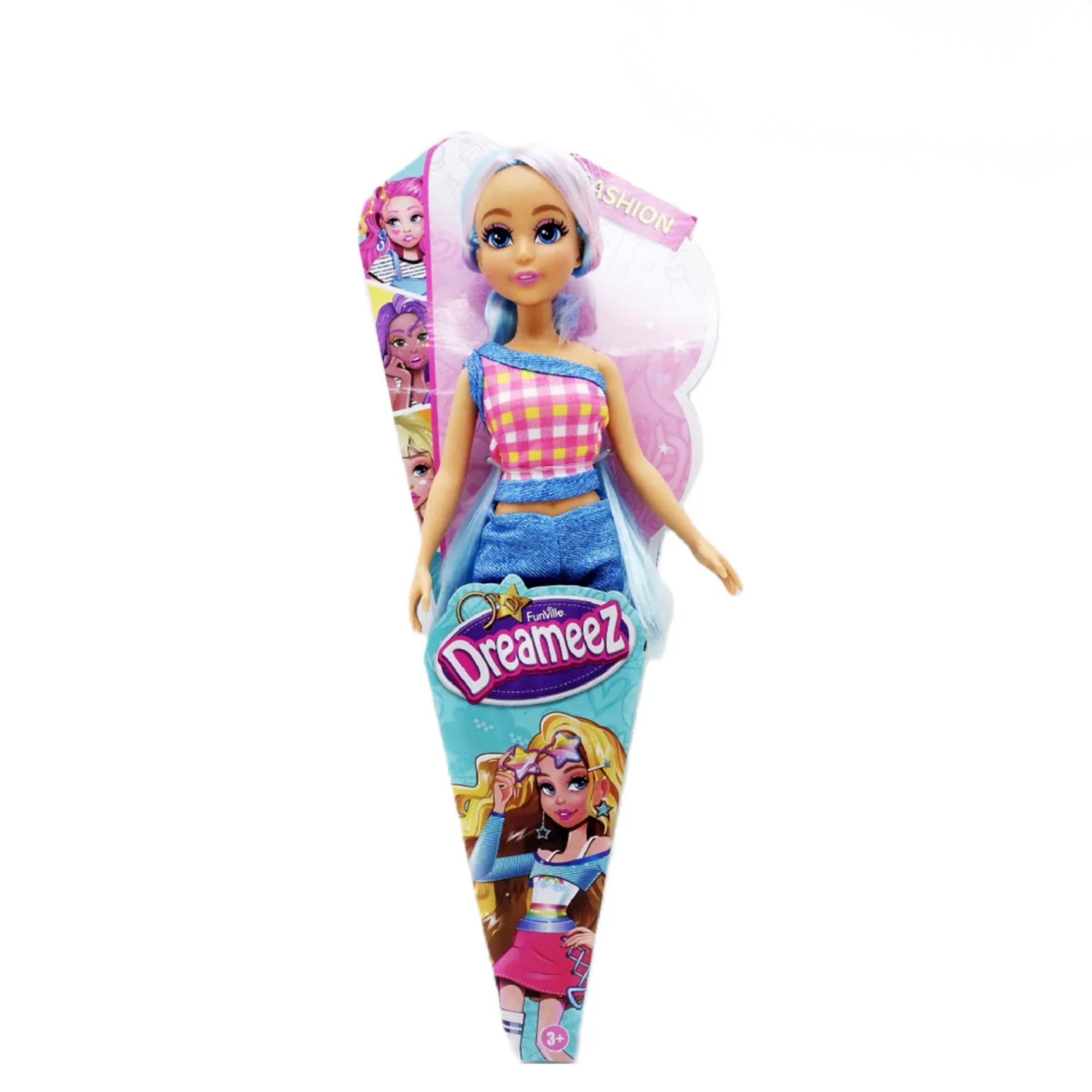 Boneca Dreameez Fashion Doll Fashionista 29cm 1 Unidade Sortida e Unitária Multikids BR2489