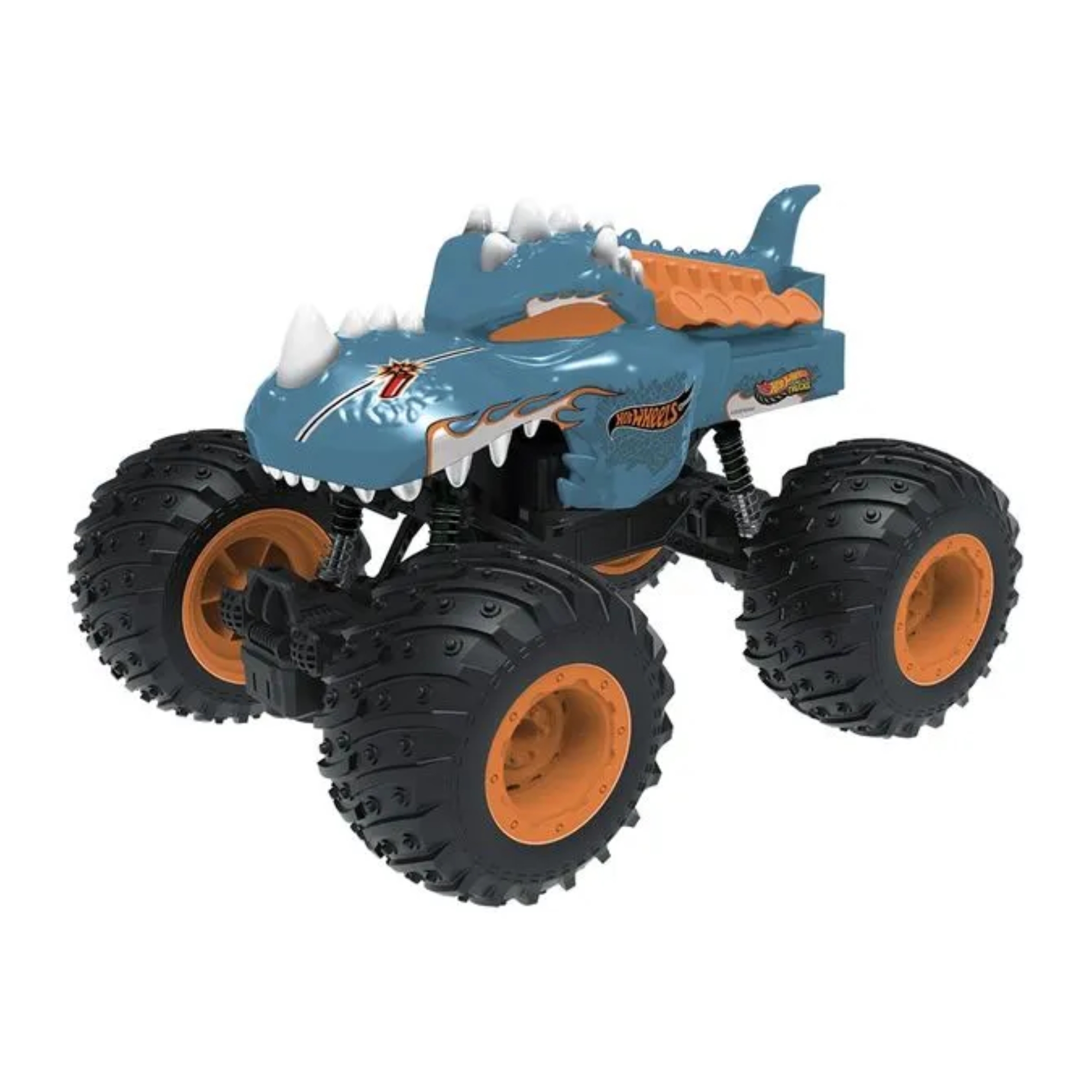 Brinquedo Carrinho de Controle Remoto Hot Wheels Monster Truck Dino Thunder Multikids - BR2531