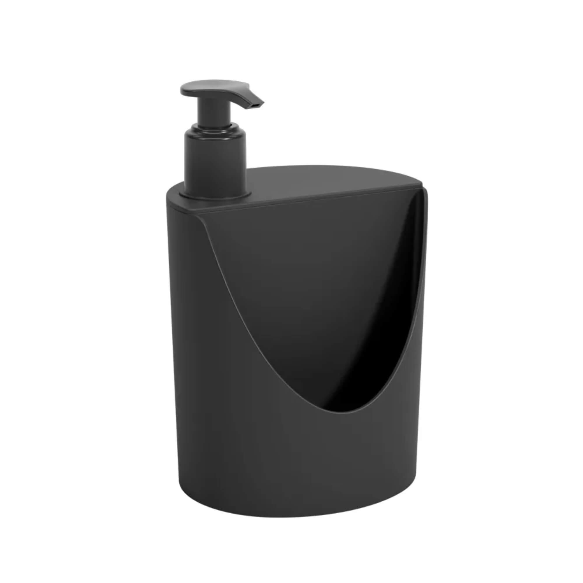 Dispenser para Detergente e Esponja Coza Basic 600ml Sortido e Unitário Brinox - 10837/8333