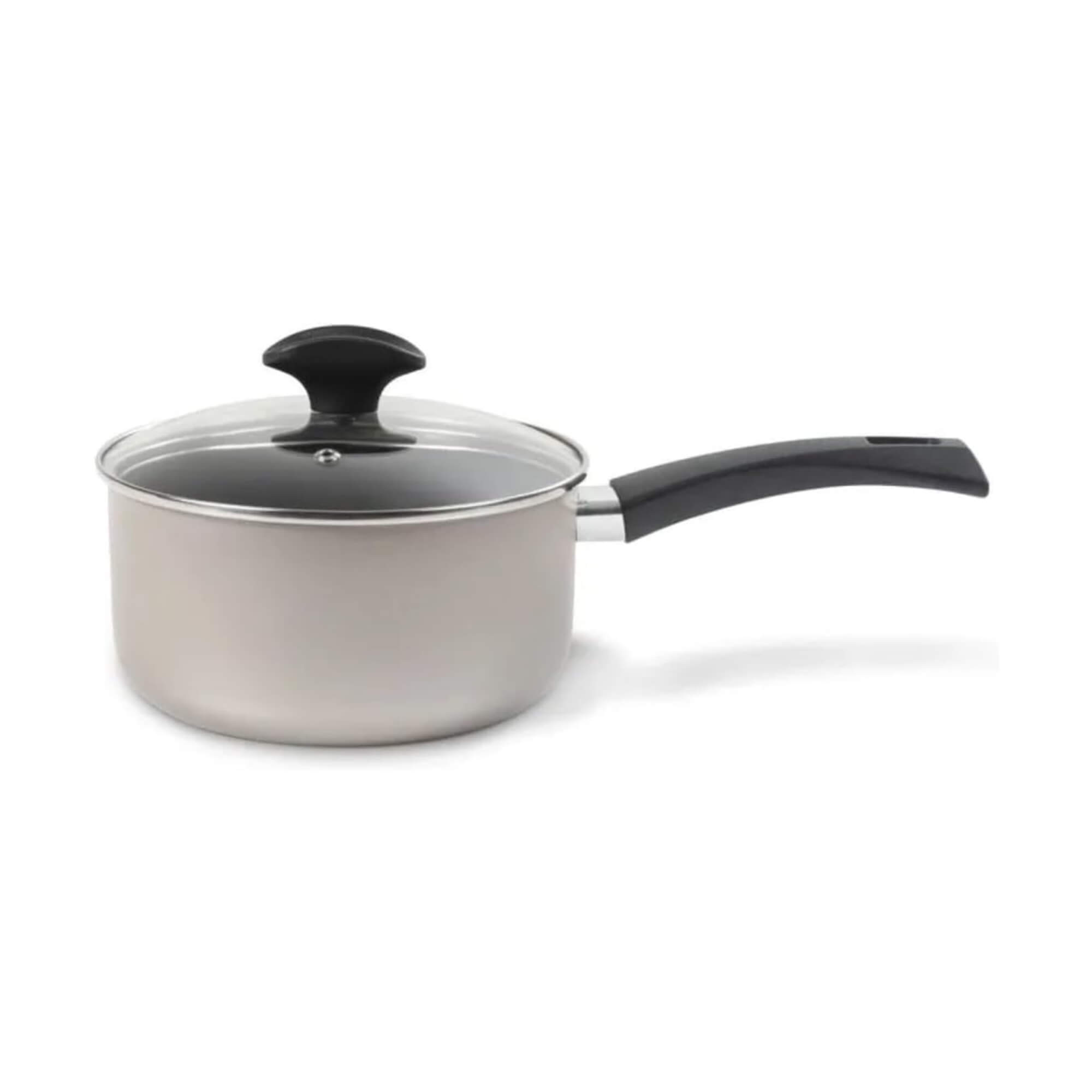 Conjunto de Panelas Antiaderente Ceramic Life Essence Champanhe 5 Peças Brinox - 7250/100