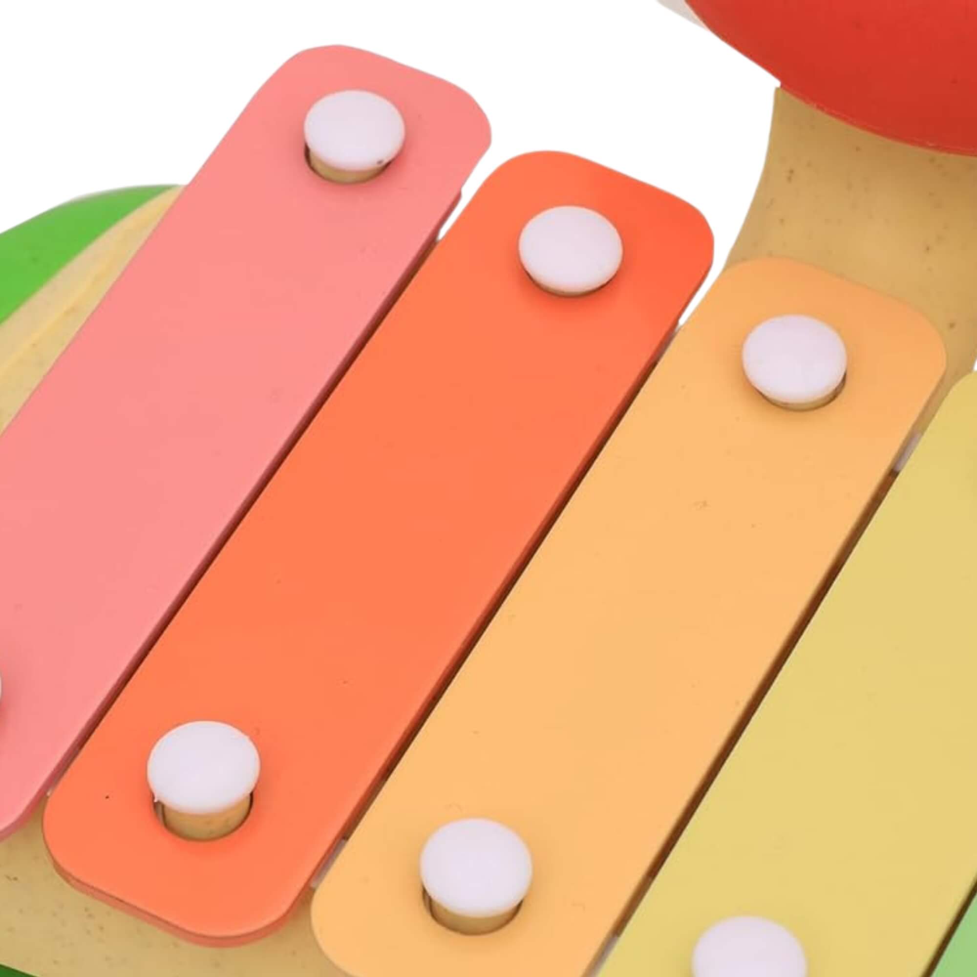 Brinquedo Infantil Xilofone com Tambor Colorido Zippy Toys - 10431