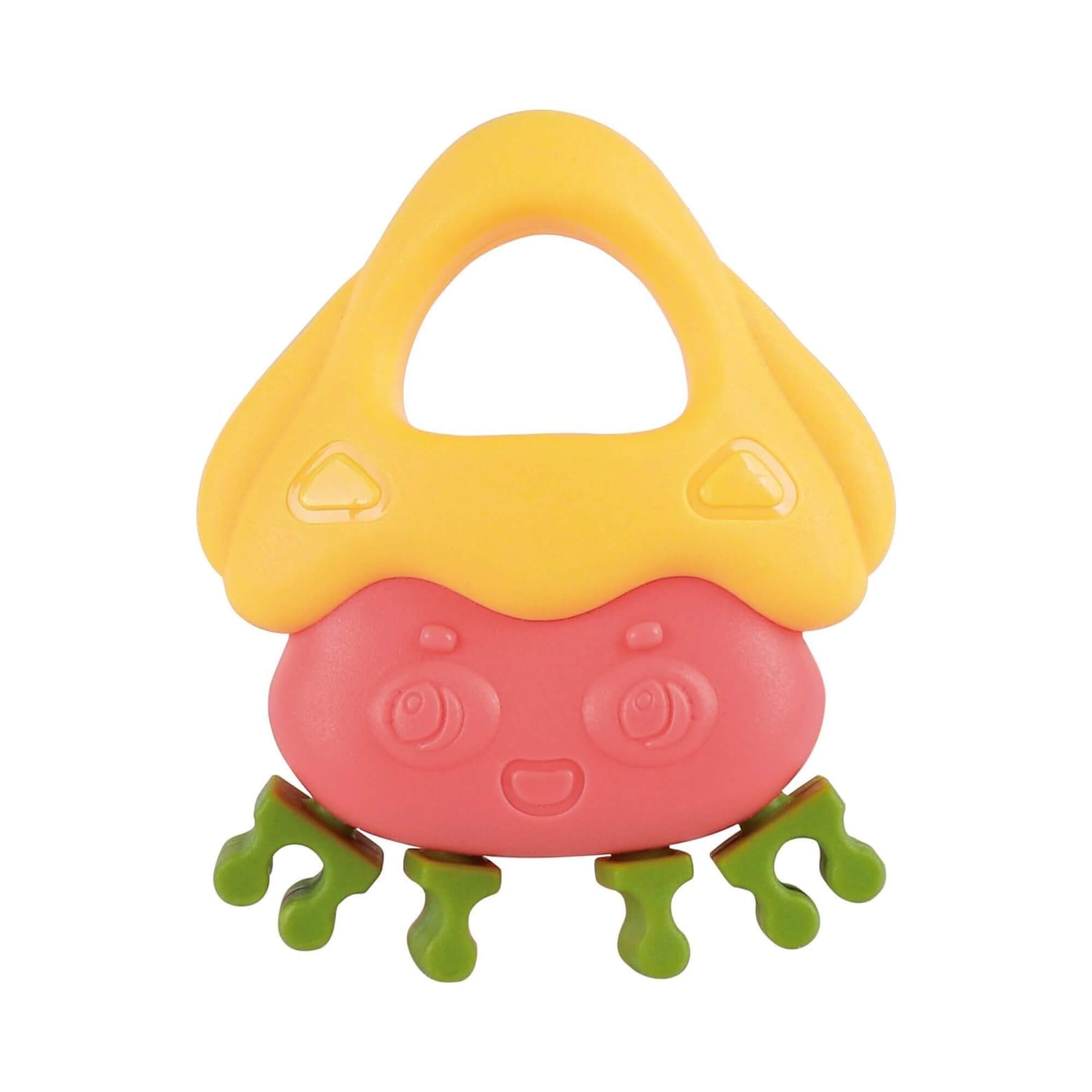 Brinquedo Infantil Kit Mordedor Fundo do Mar Para Bebê com 4 Peças Mimo Toys - 10388