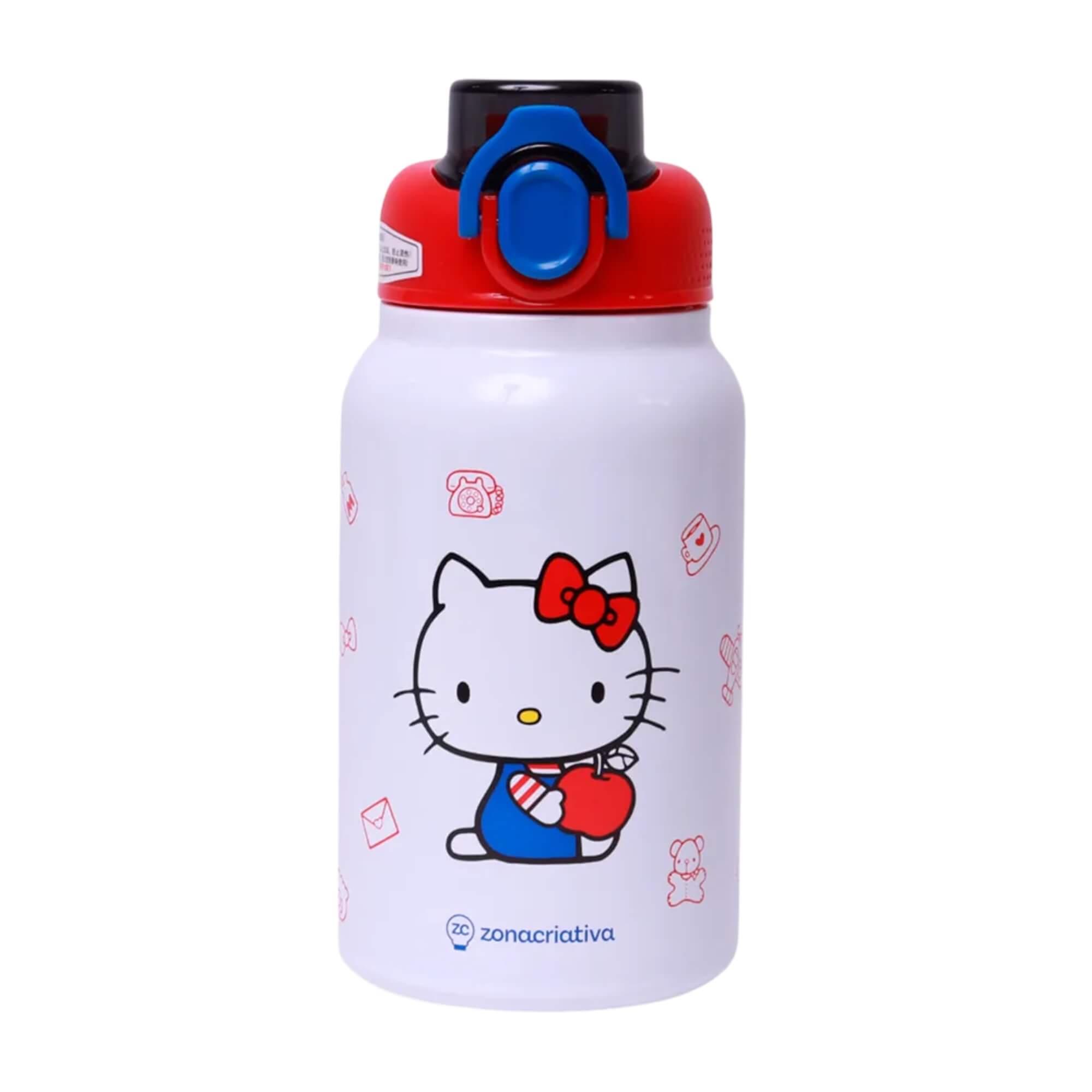 VAR Garrafa Termica Zona Criativa Personagens Escolha Modelo Personagem:Hello Kitty