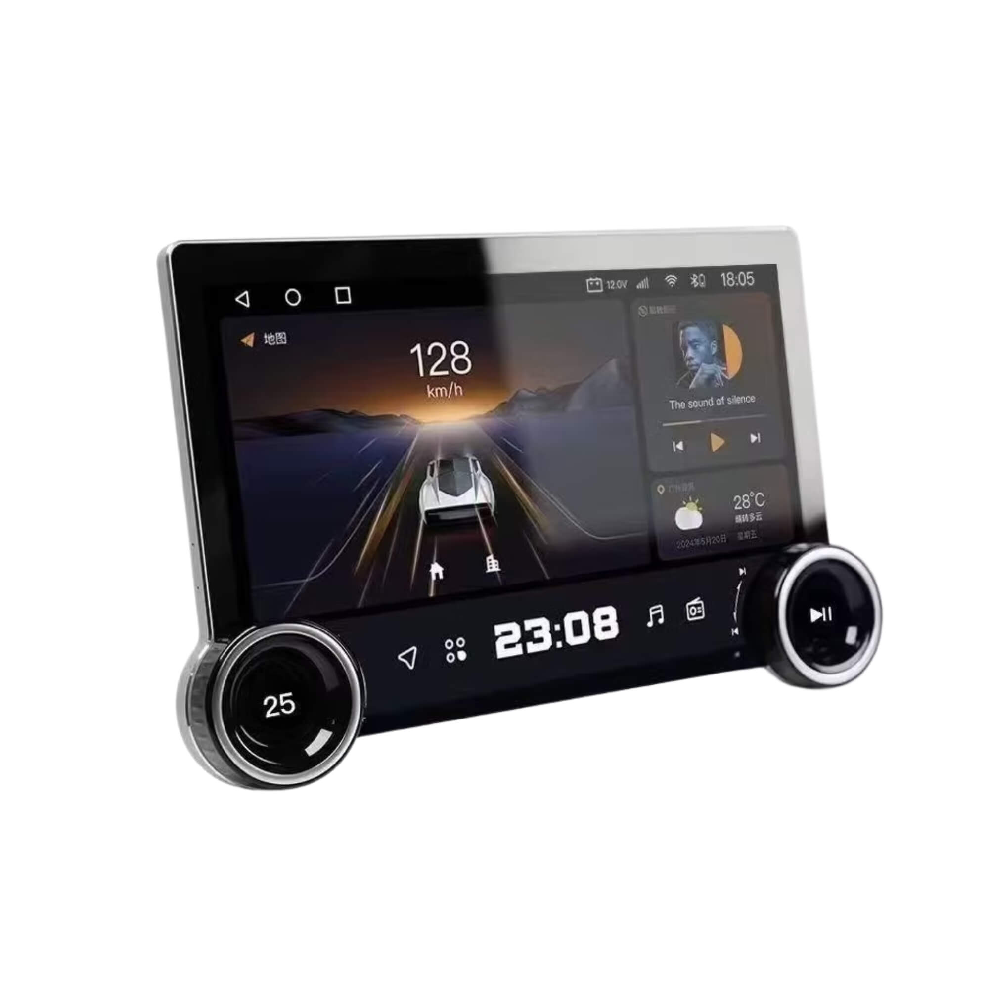Multimídia 10" Pol Quadcore 2Gb 32Gb 4x60W RMS ESP/CP/AA S/FIO H-Tech - HT-9530C