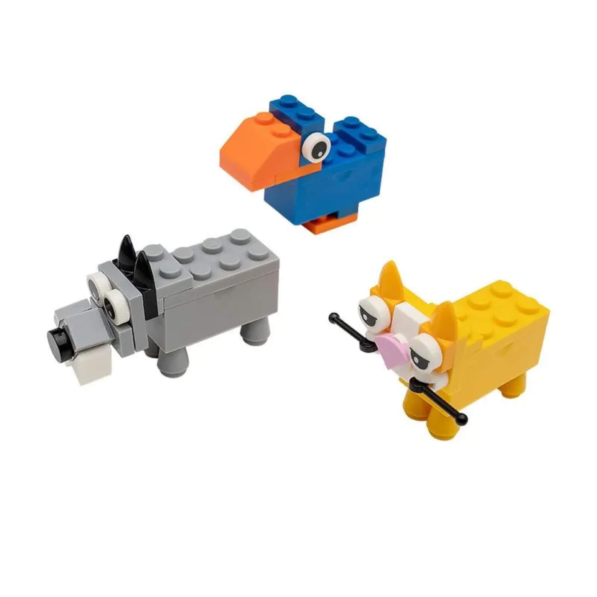 Apontador de Montar Surpresa Animais Um Furo - Display com 12 Unidades Leo&Leo Leonora - 10554
