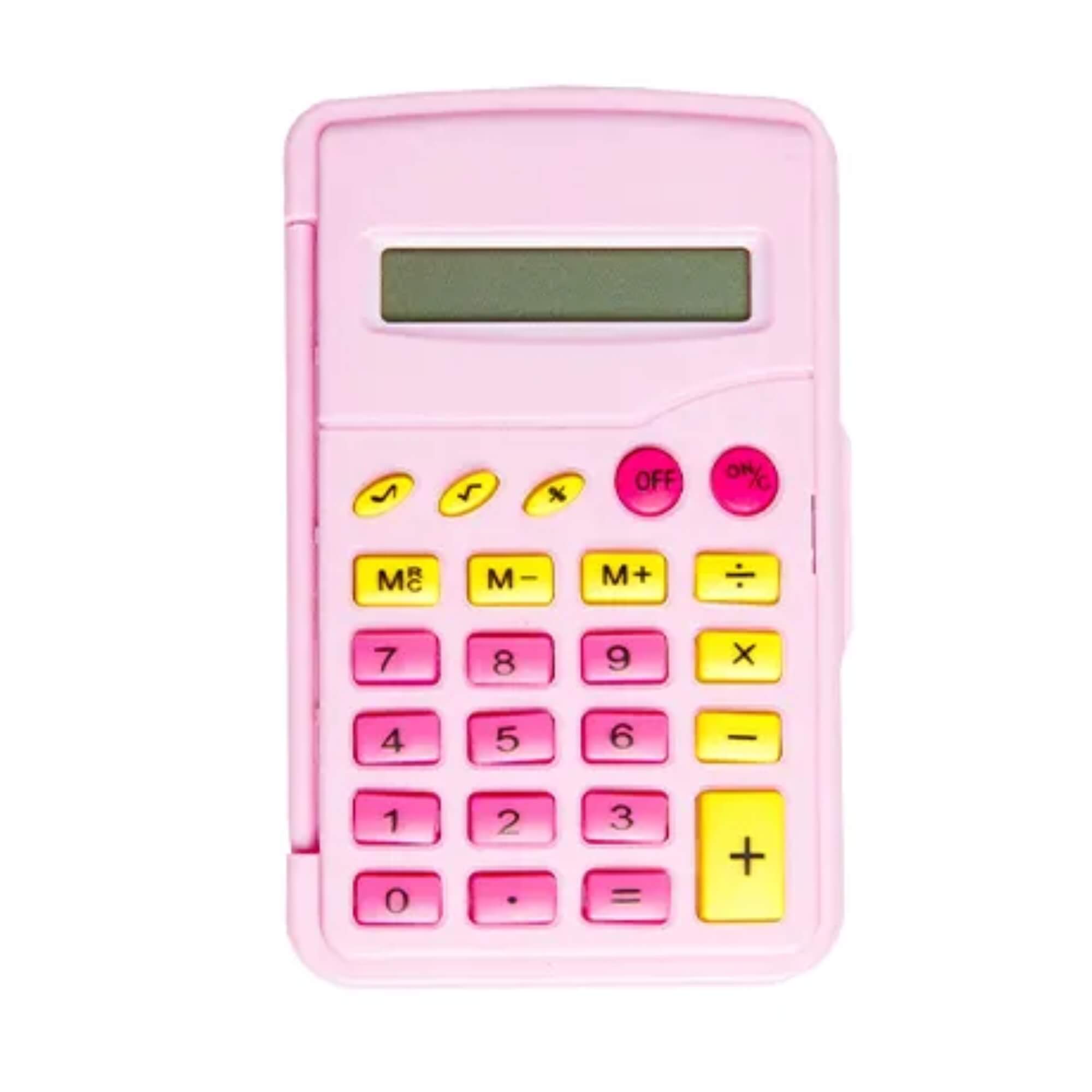 Calculadora 8 Dígitos Flip Estampa Flor Letron Leonora - 99325